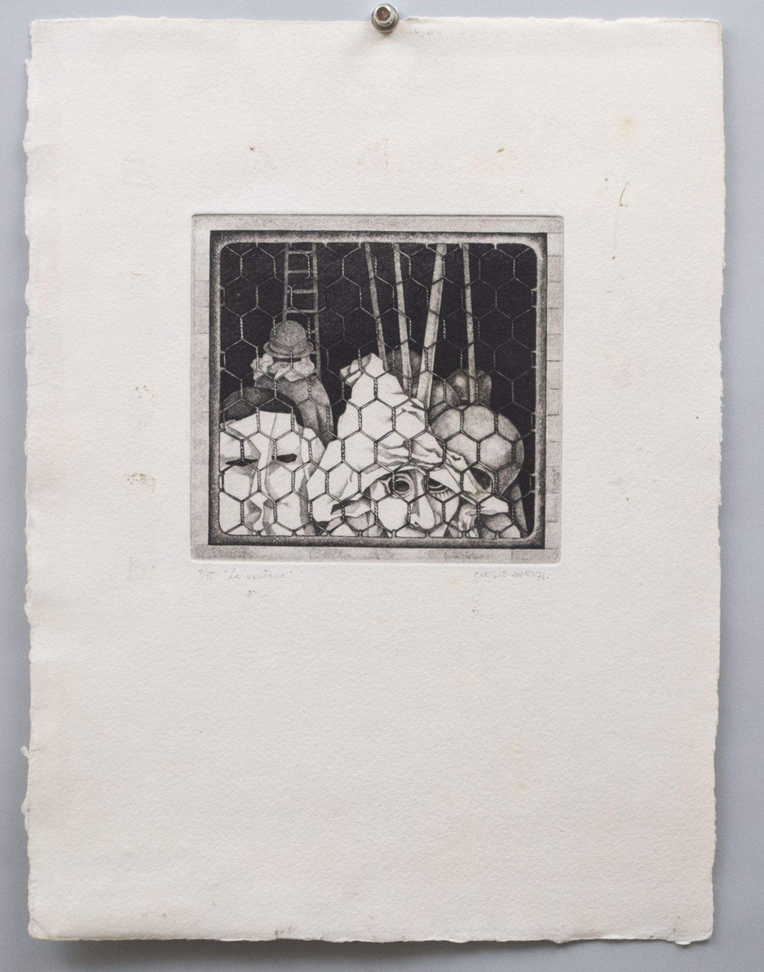 Enrique MARIN MUÑOZ (1935-2020), 'La ventana' / 'Das Fenster' / 'The window'