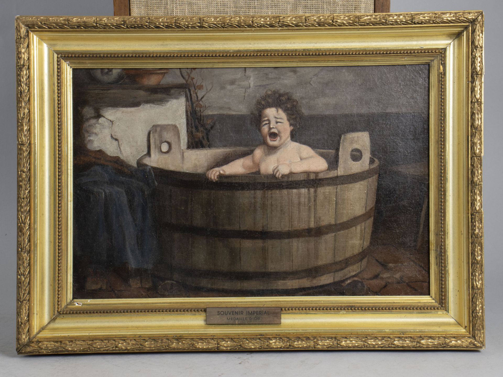 Monogrammist des 19./ 20. Jh., 'Das unerwünschte Bad' / 'The undesirable bath', Frankreich, 1901 - Image 2 of 5