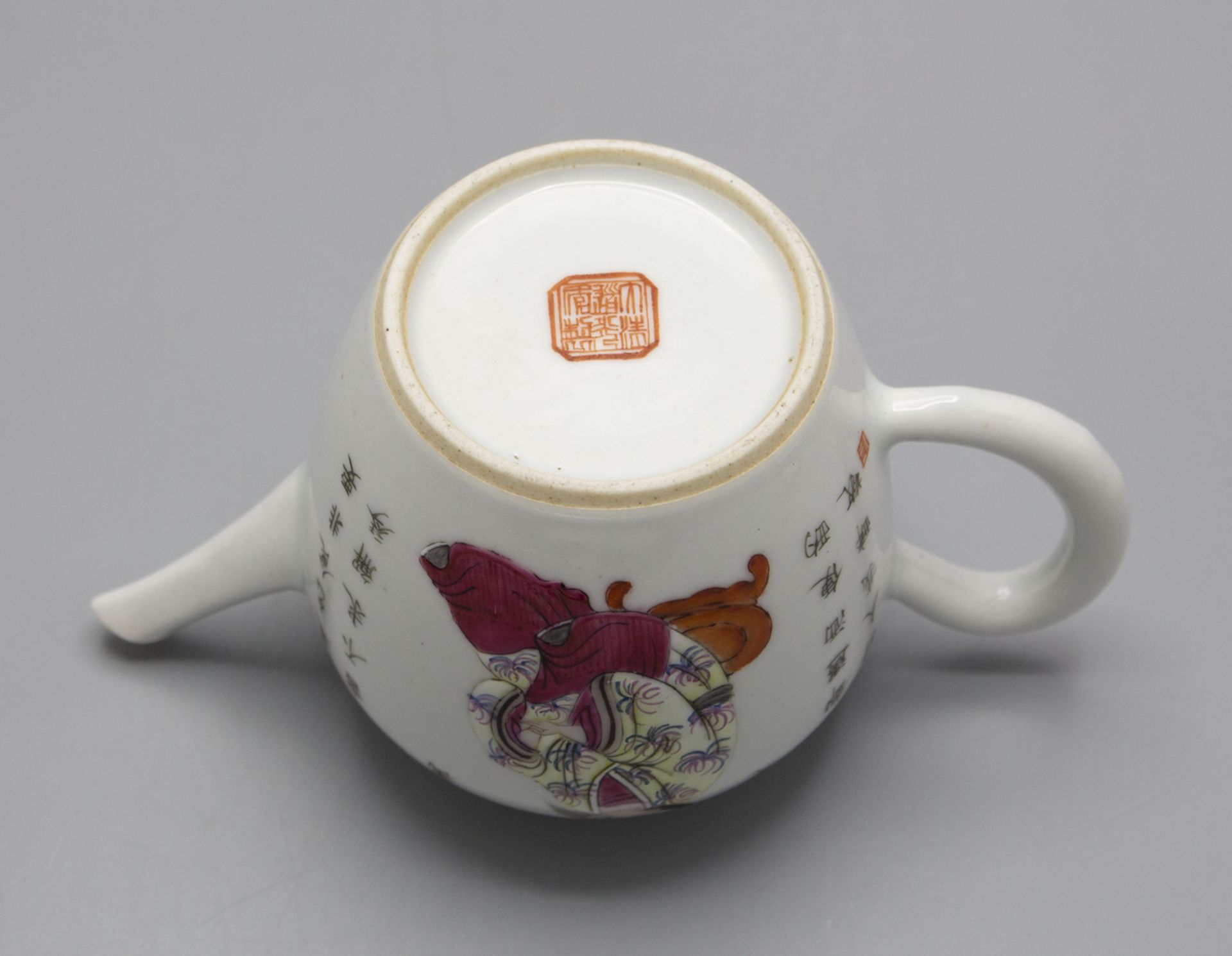 Teekanne / A tea pot, Daoguang-Dynastie (1820-1850), China - Bild 6 aus 6