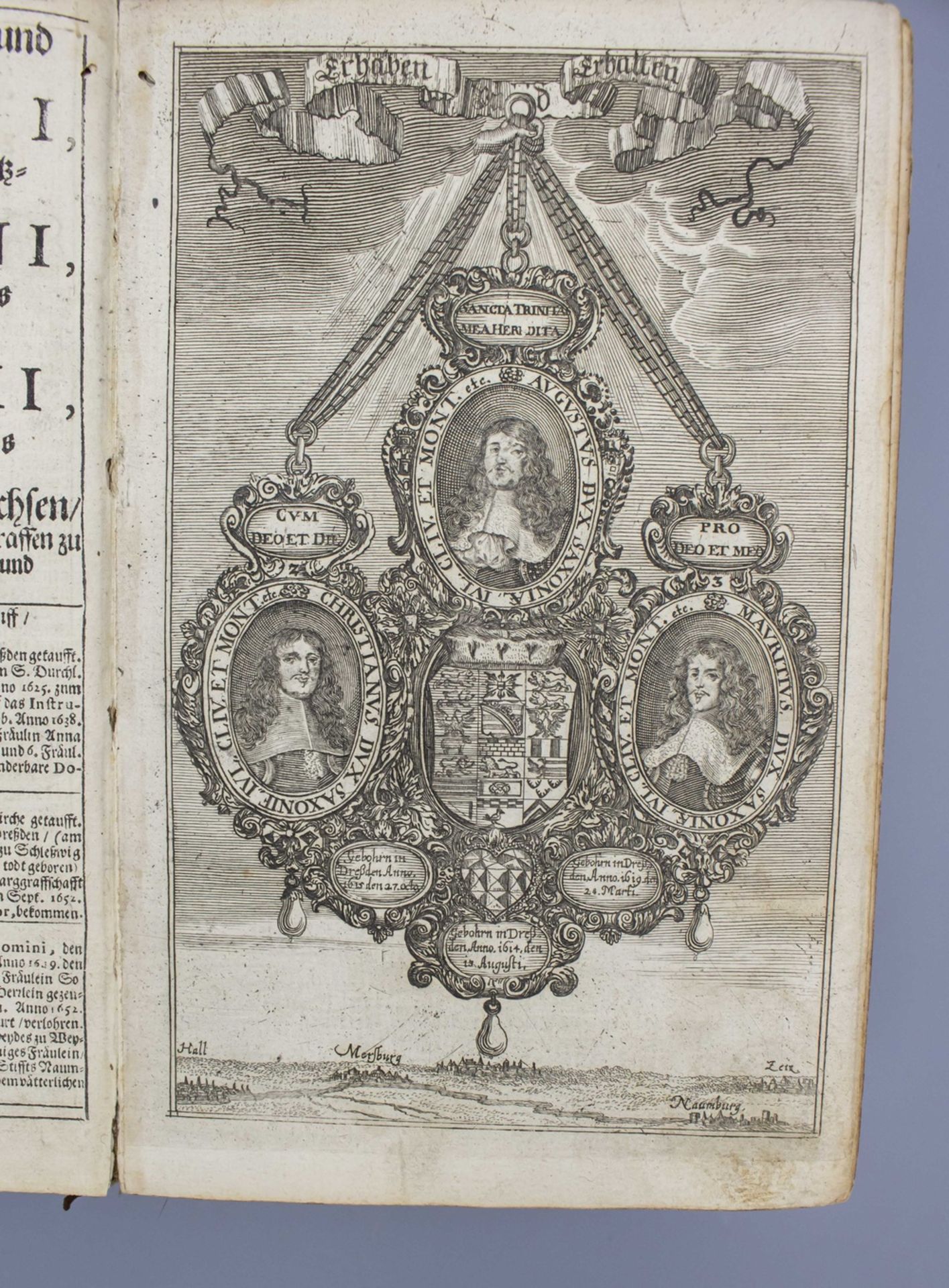 Bibel / A bible 'Biblia Sacra', Altes und neues Testament in Luther-Übersetzung, 1665 - Image 3 of 9