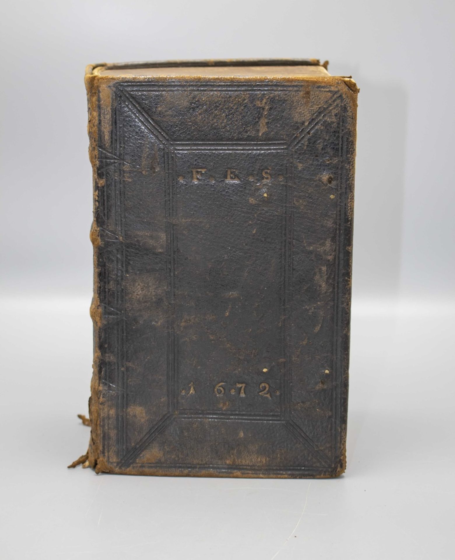 Bibel / A bible 'Biblia Sacra', Altes und neues Testament in Luther-Übersetzung, 1665 - Image 6 of 9