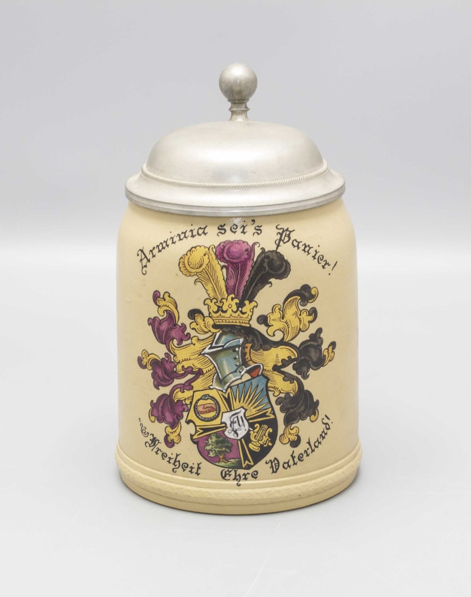Studentika Bierkrug 'Corps Arminia' / A students beer mug 'Corps Arminia', um 1932
