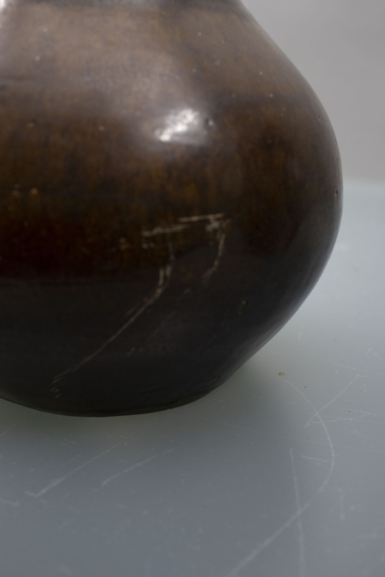 Keramikvase und Keramikkanne / A ceramic vase and jug, 20. Jh. - Image 8 of 8