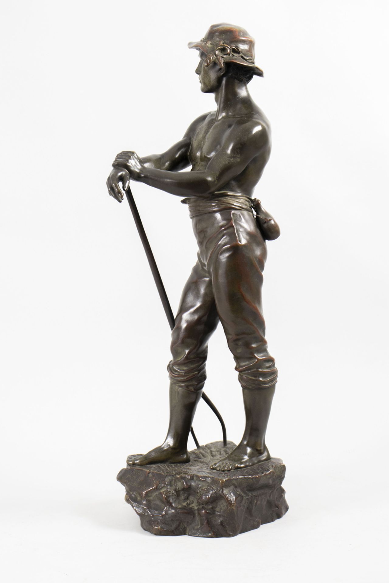 Charles Octave LEVY (1840-1899), Le Faneur (Der Heuwender) / Bronze sculputure 'The hay turner' - Image 3 of 9