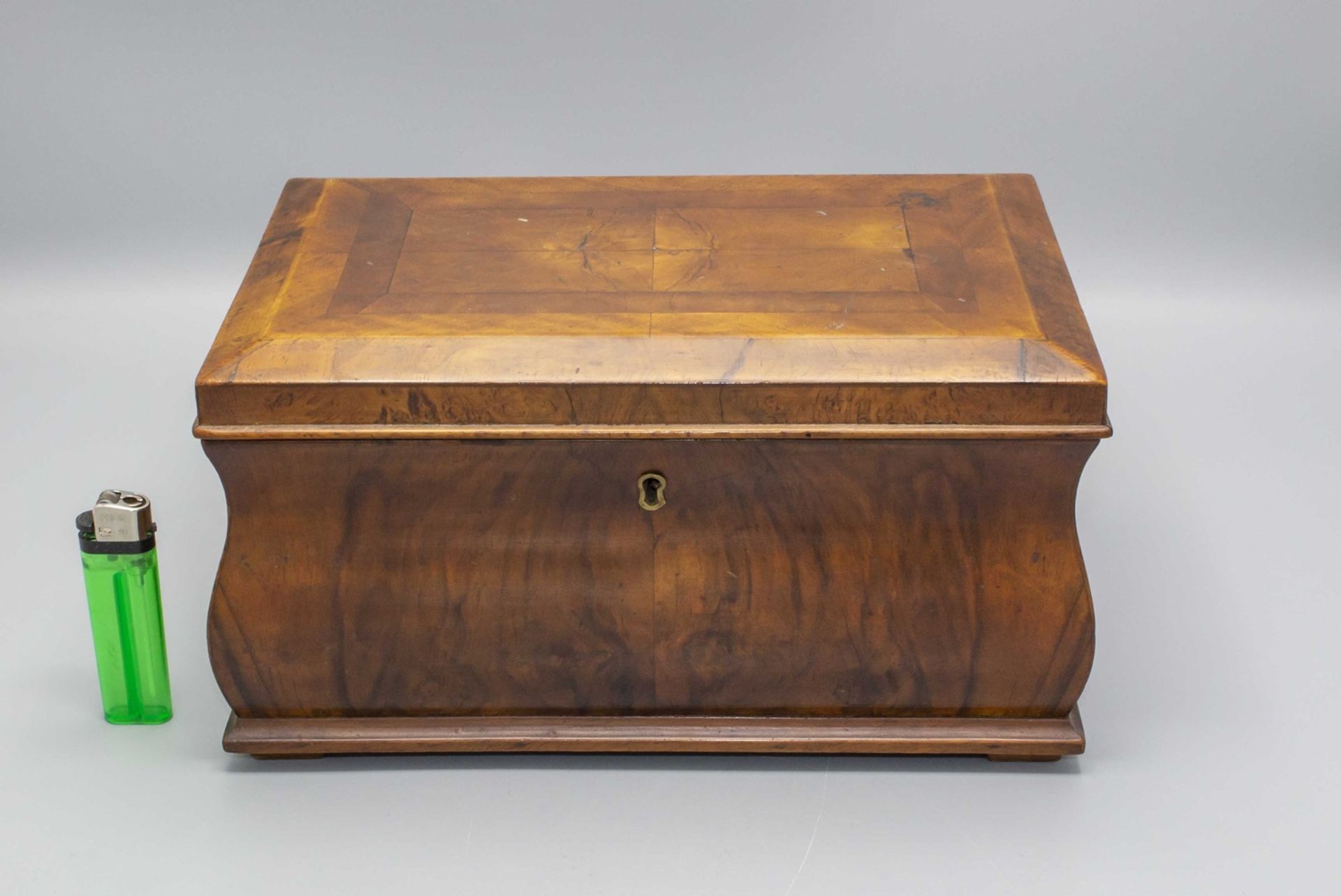 Biedermeier Nähkästchen / A Biedermeier sewing box, um 1830/1840 - Bild 3 aus 9