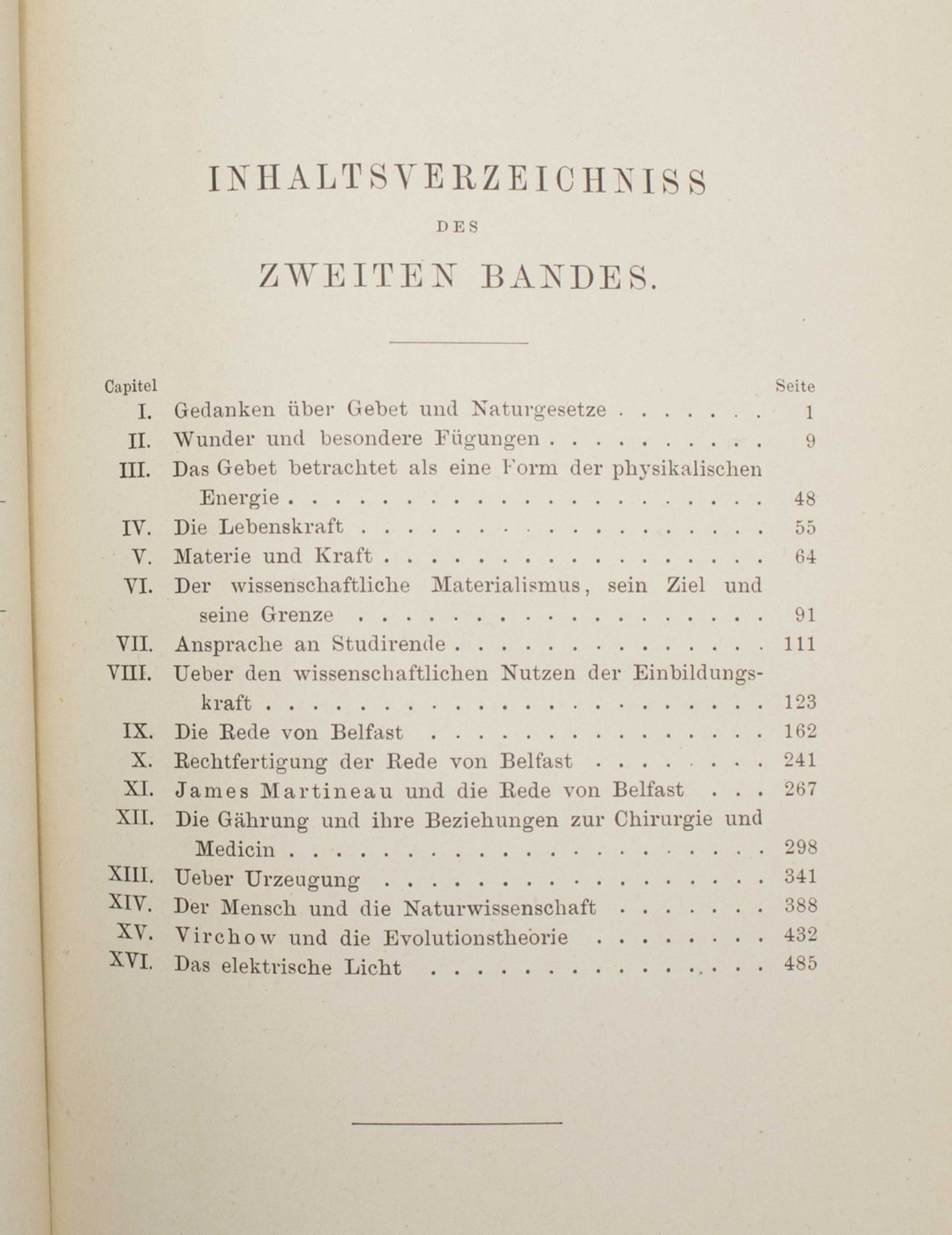 John Tyndall: 'Fragmente aus den Naturwissenschaften', Braunschweig, 1898 - Image 6 of 6