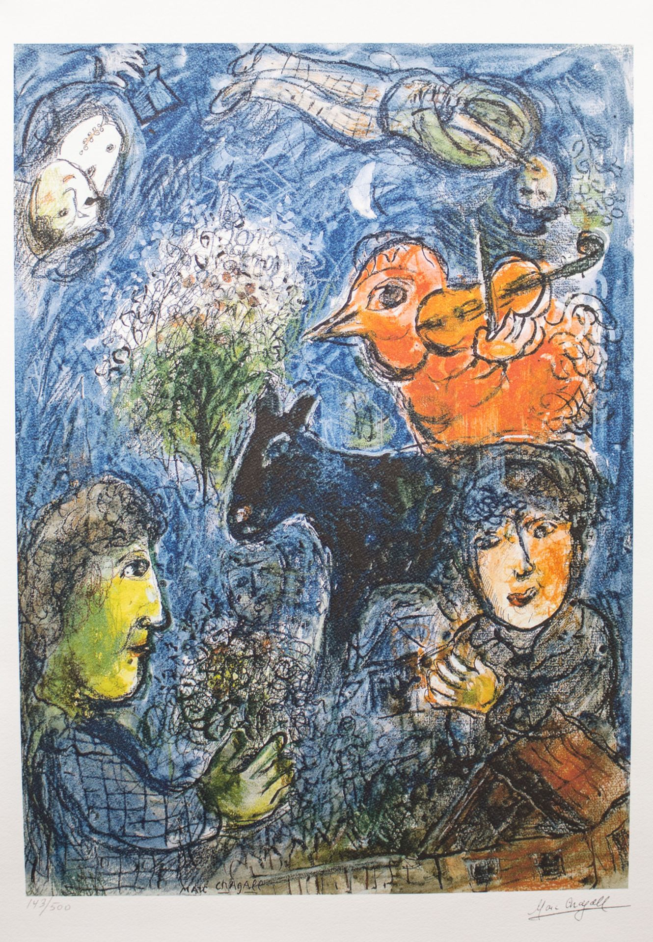 Marc CHAGALL (1887-1985), 'Ohne Titel' / 'Without title'