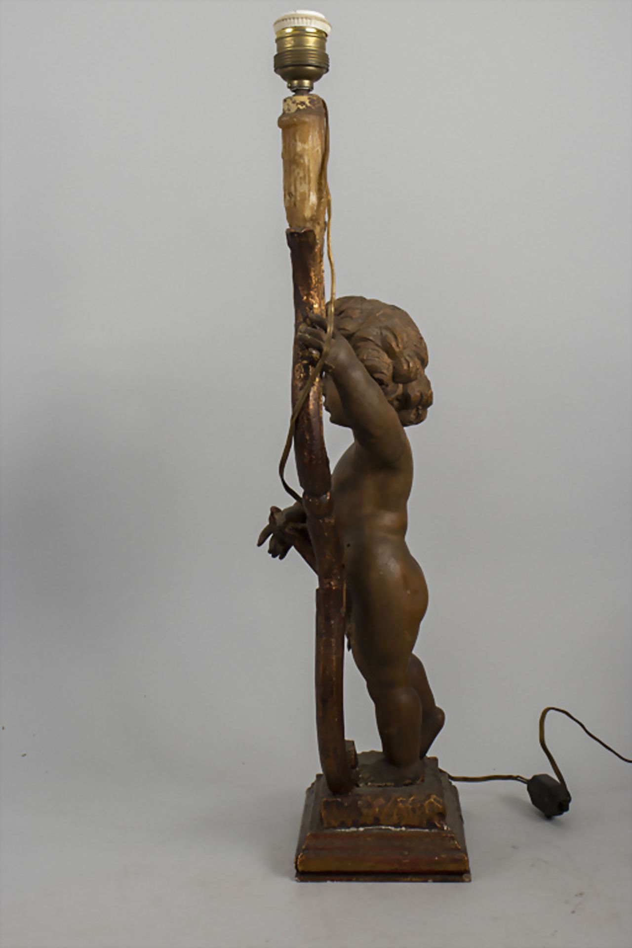 Figurenlampe 'Putto' / A figural lamp 'Cherub' - Image 6 of 9