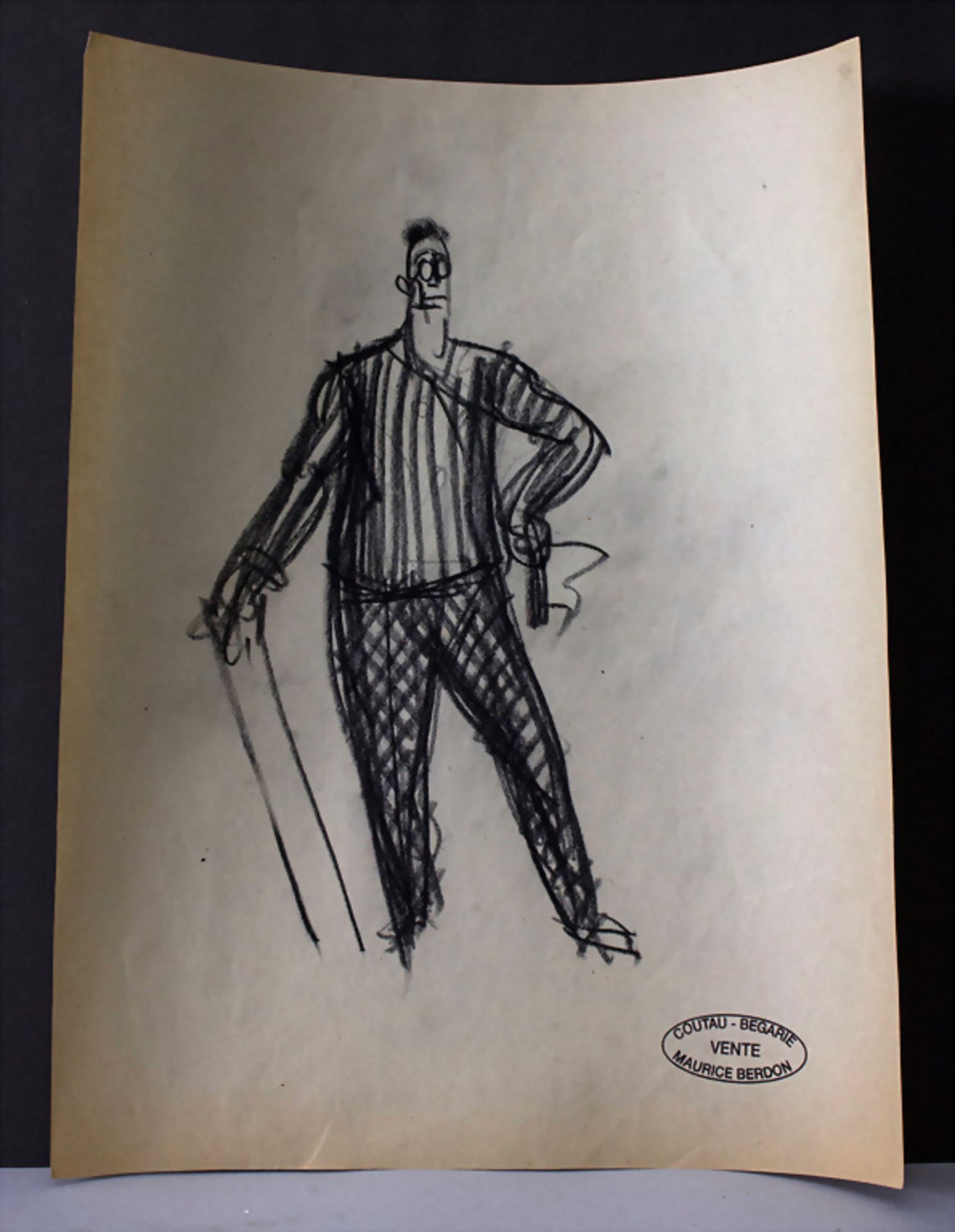 Maurice Berdon, 4 Zeichnungen / 4 drawings, 20. Jh. - Bild 2 aus 5