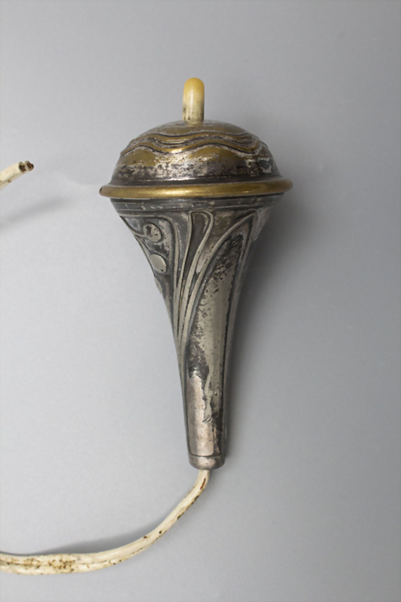 Jugendstil Klingel / An Art Nouveau electrique bell, WMF, Geislingen, um 1900 - Bild 2 aus 3