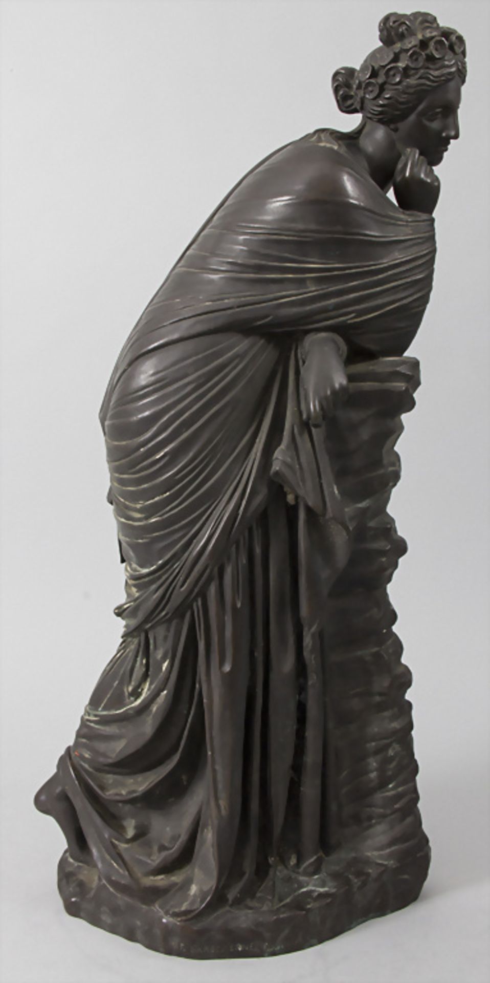 Ferdinand BARBEDIENNE (1810-1892), Griechische Göttin / A bronze sculpture of a Greek goddess - Bild 3 aus 8