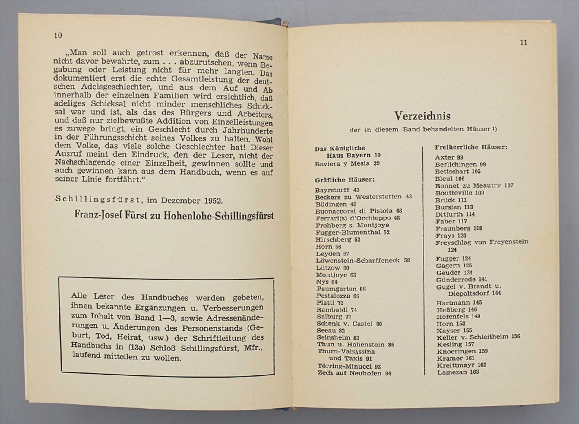 Genealogisches Handbuch des in Bayern immatrikulierten Adels, 1950-1952 - Image 6 of 6