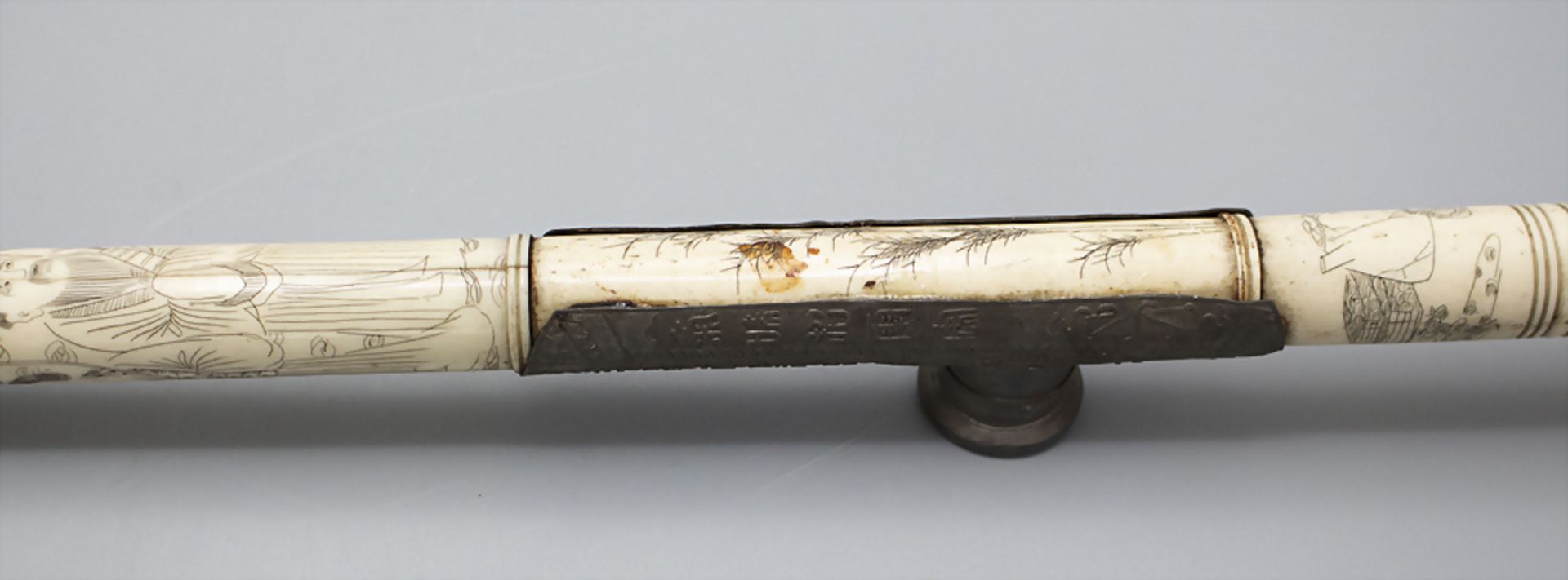 Opiumpfeife / An opium pipe, China, wohl 19. Jh. - Image 4 of 5