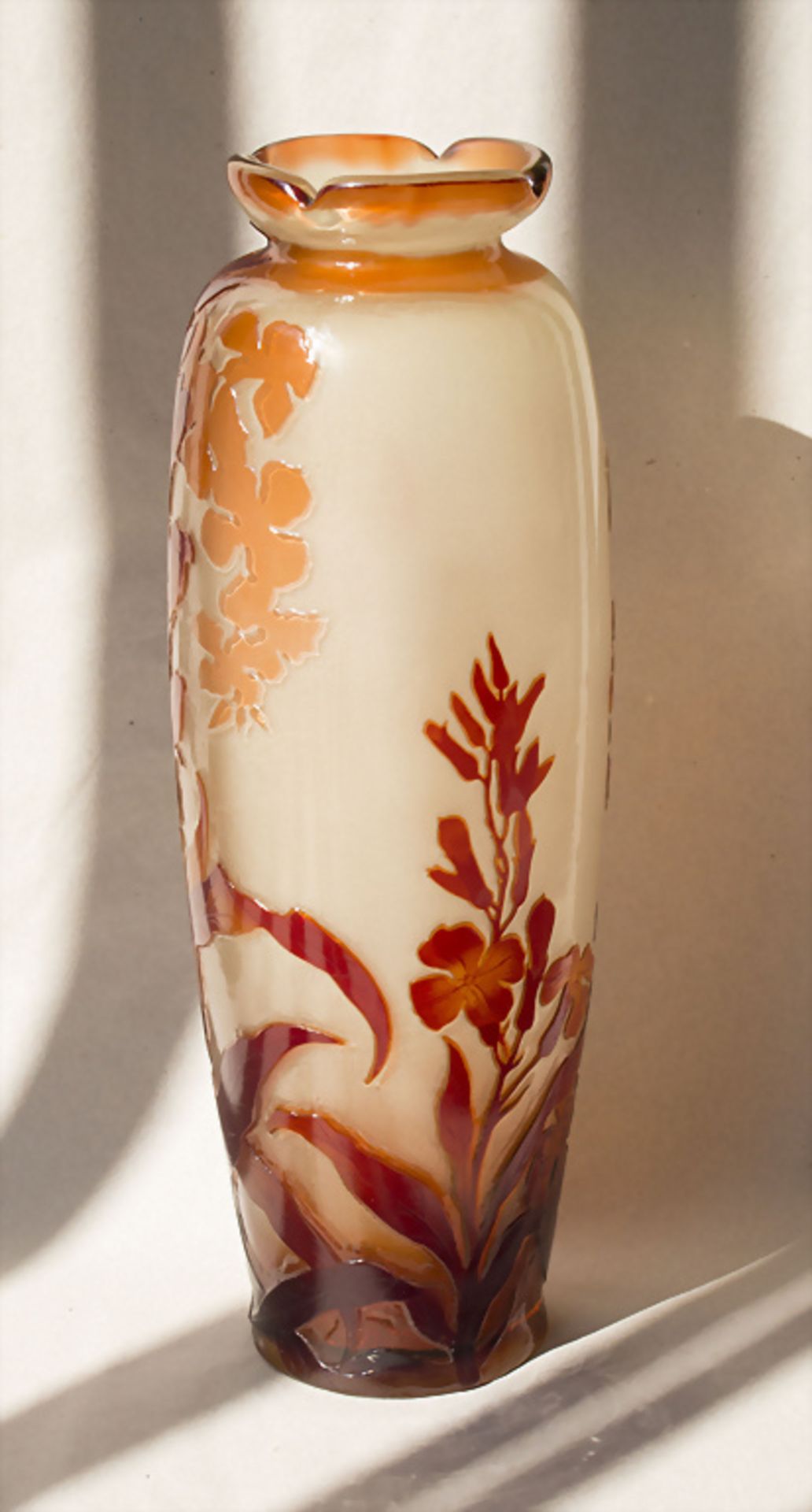 Jugendstil Vase / An Art Nouveau vase, Emile Gallé, Ecole de Nancy, 1898-1904 - Bild 4 aus 6