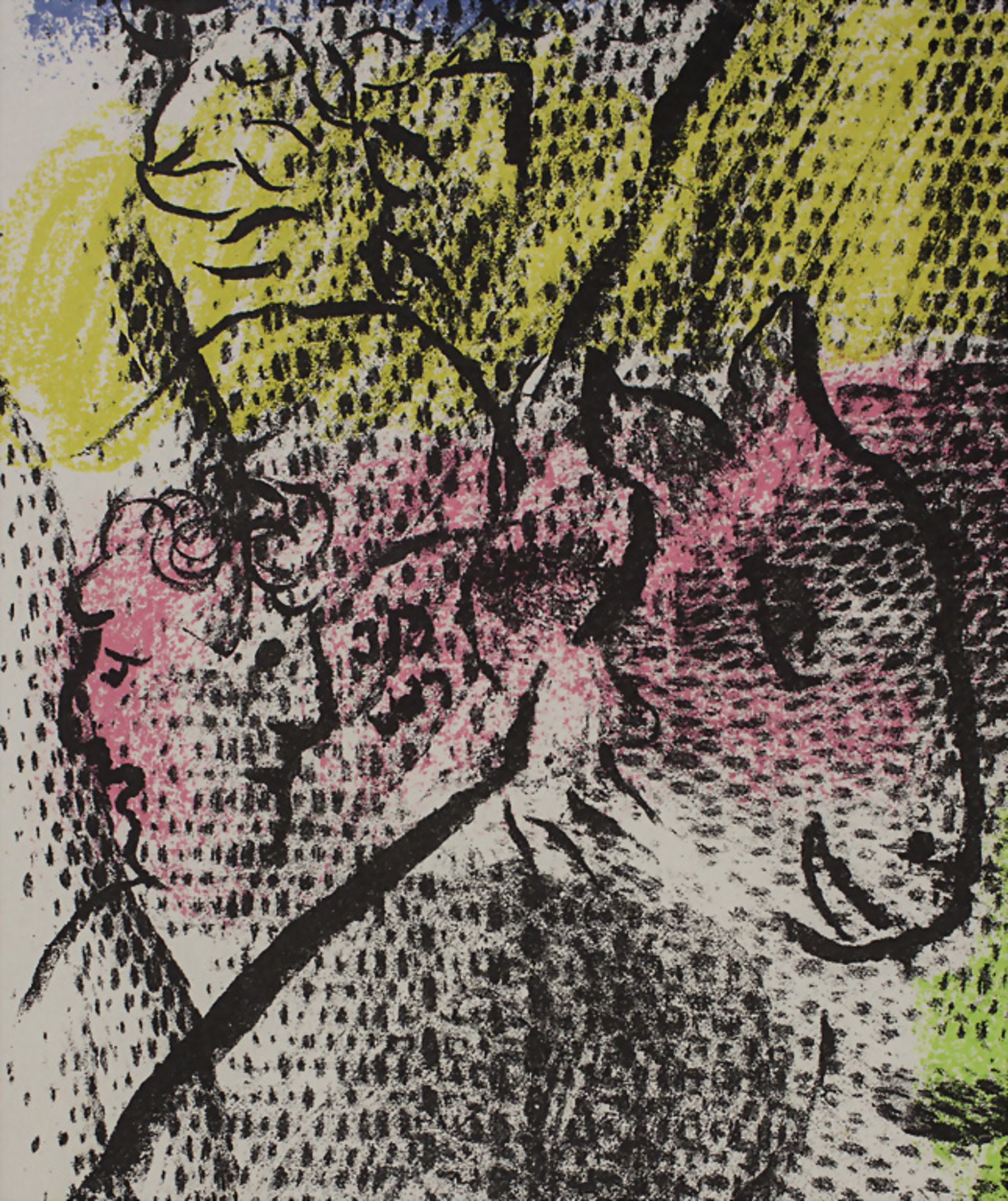 Marc Chagall (1887-1985), 'Frau mit Esel' / 'A woman with a donkey', 1970 - Image 3 of 3