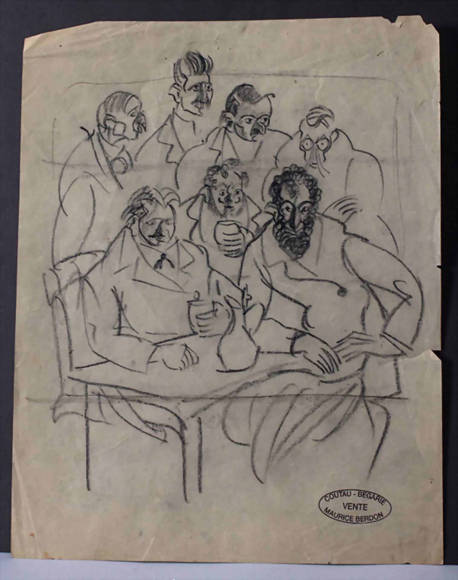 Maurice Berdon, 4 Zeichnungen / 4 drawings, 20. Jh. - Bild 4 aus 5