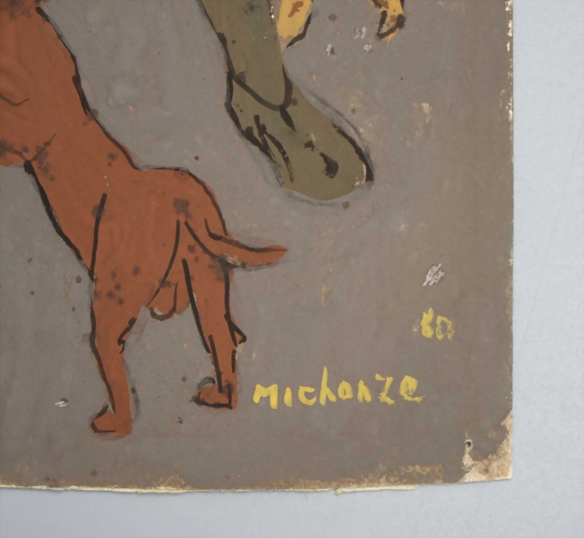 Grégoire MICHONZE (1902-1982), 'Dancing with dogs', 1980 - Bild 2 aus 4