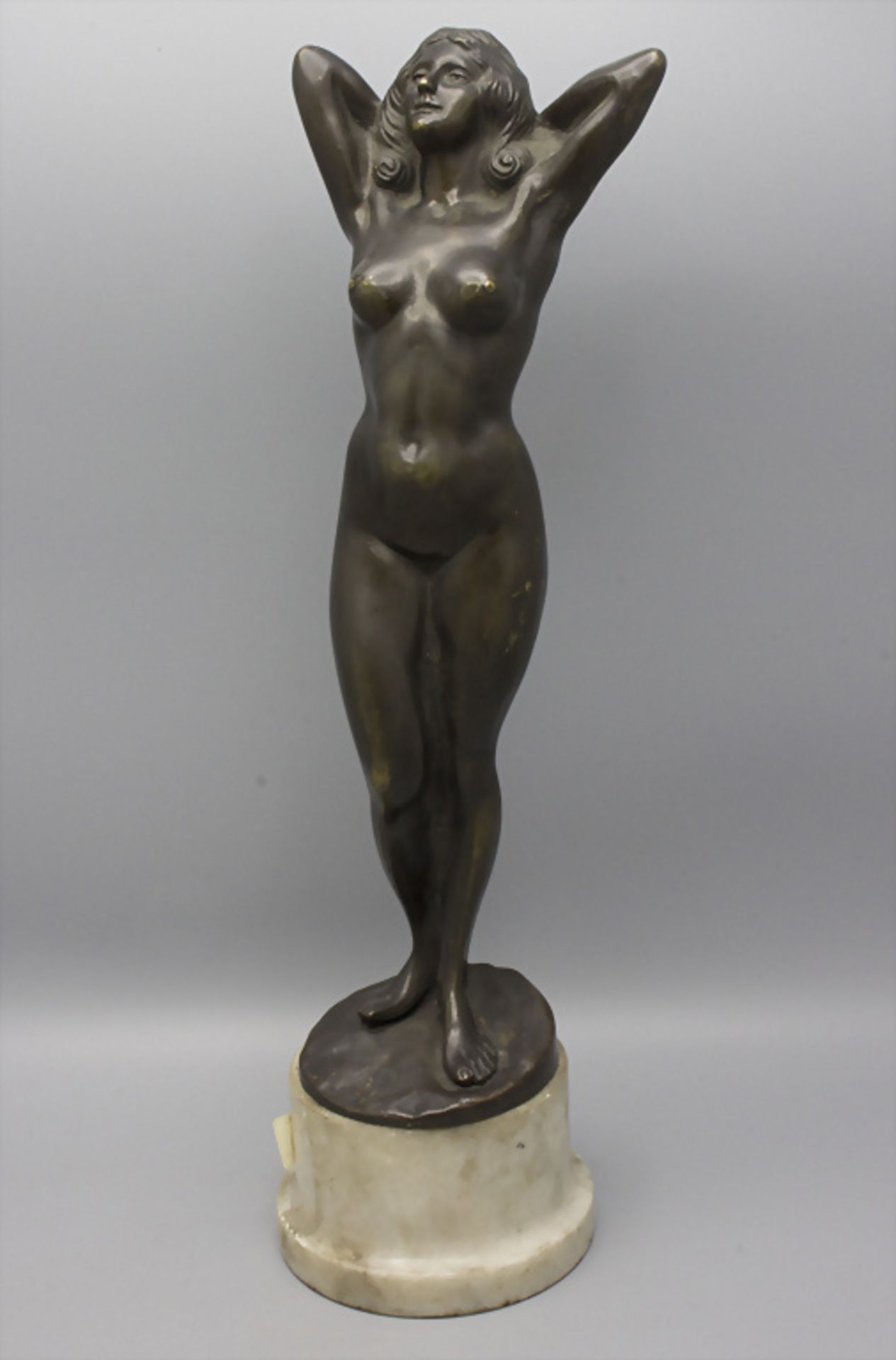 Jugendstil Akt / An Art Nouveau bronze of a nude, deutsch, um 1900