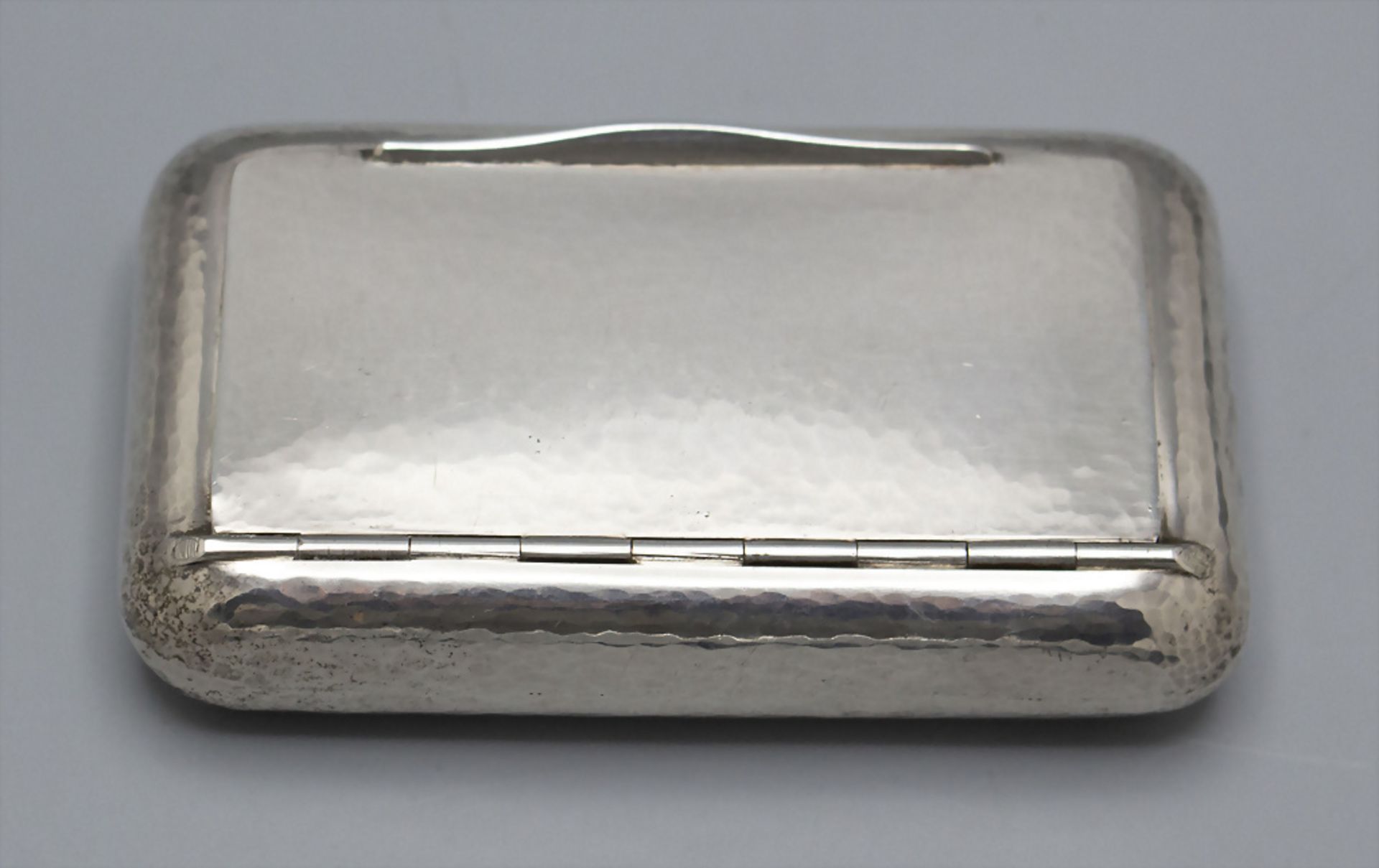 Art Déco Schnupftabakdose / Tabatiere / A silver Art Deco snuff box, deutsch, um 1920 - Bild 3 aus 5