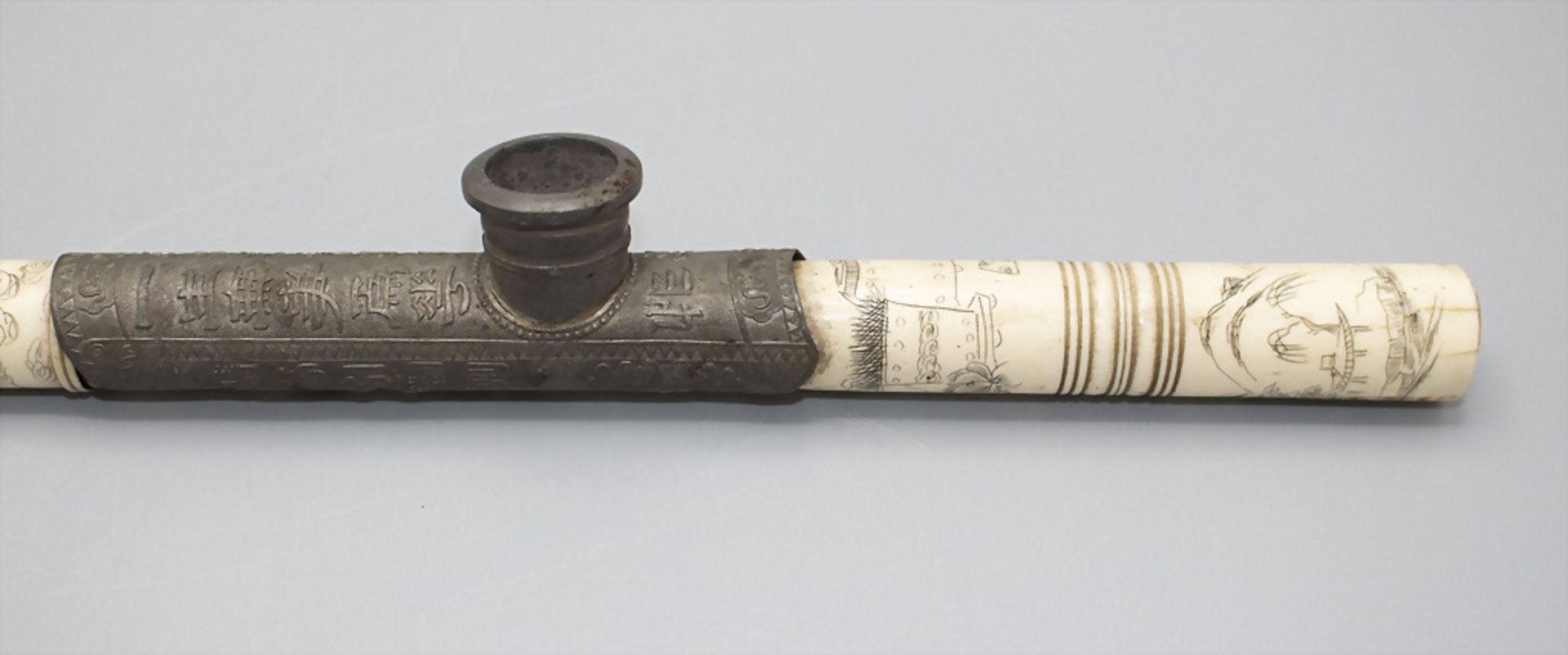 Opiumpfeife / An opium pipe, China, wohl 19. Jh. - Image 3 of 5