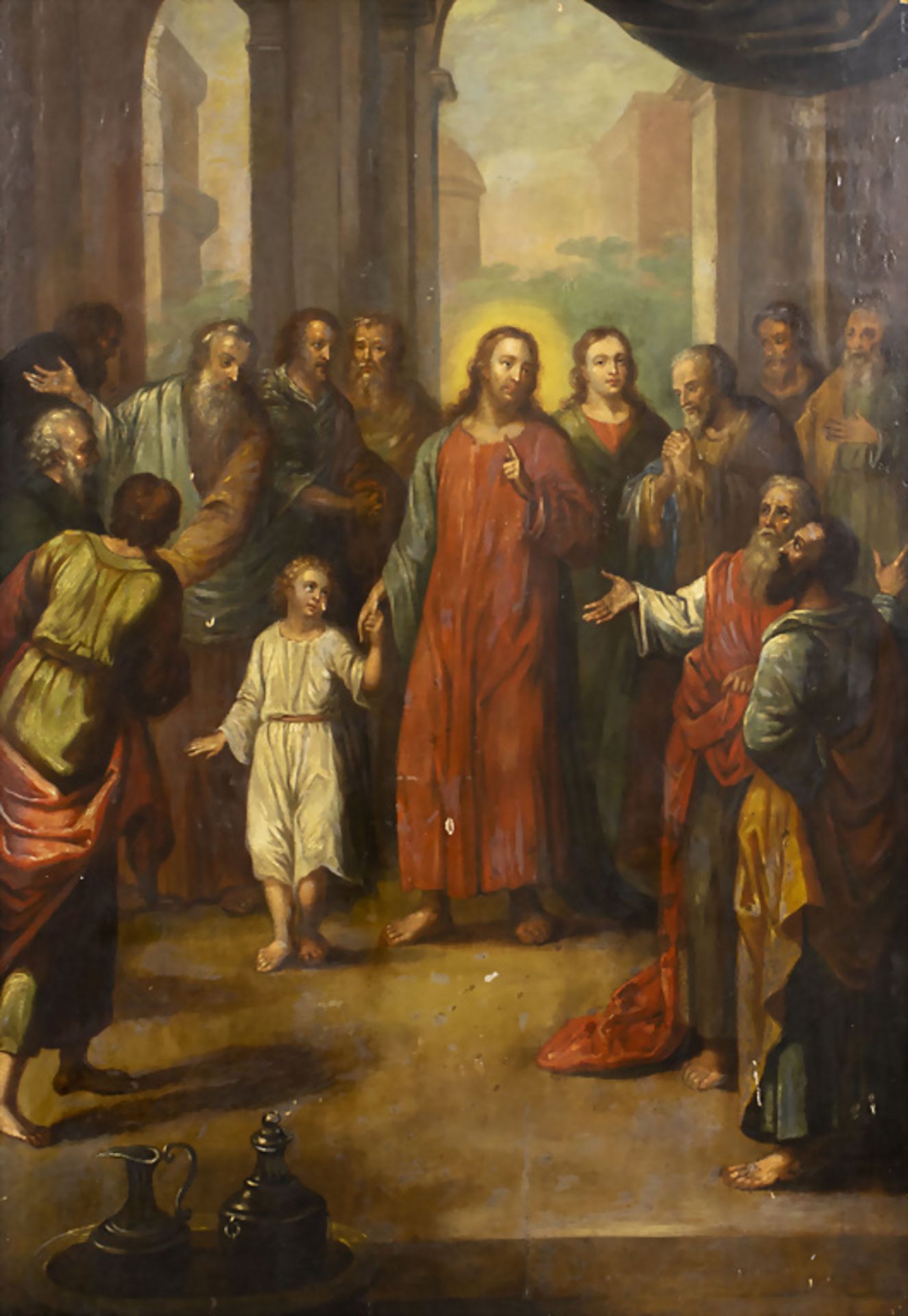 Unbekannter Künstler des 18. Jh., 'Jesus mit den 12 Aposteln' / 'Jesus and the 12 apostles'