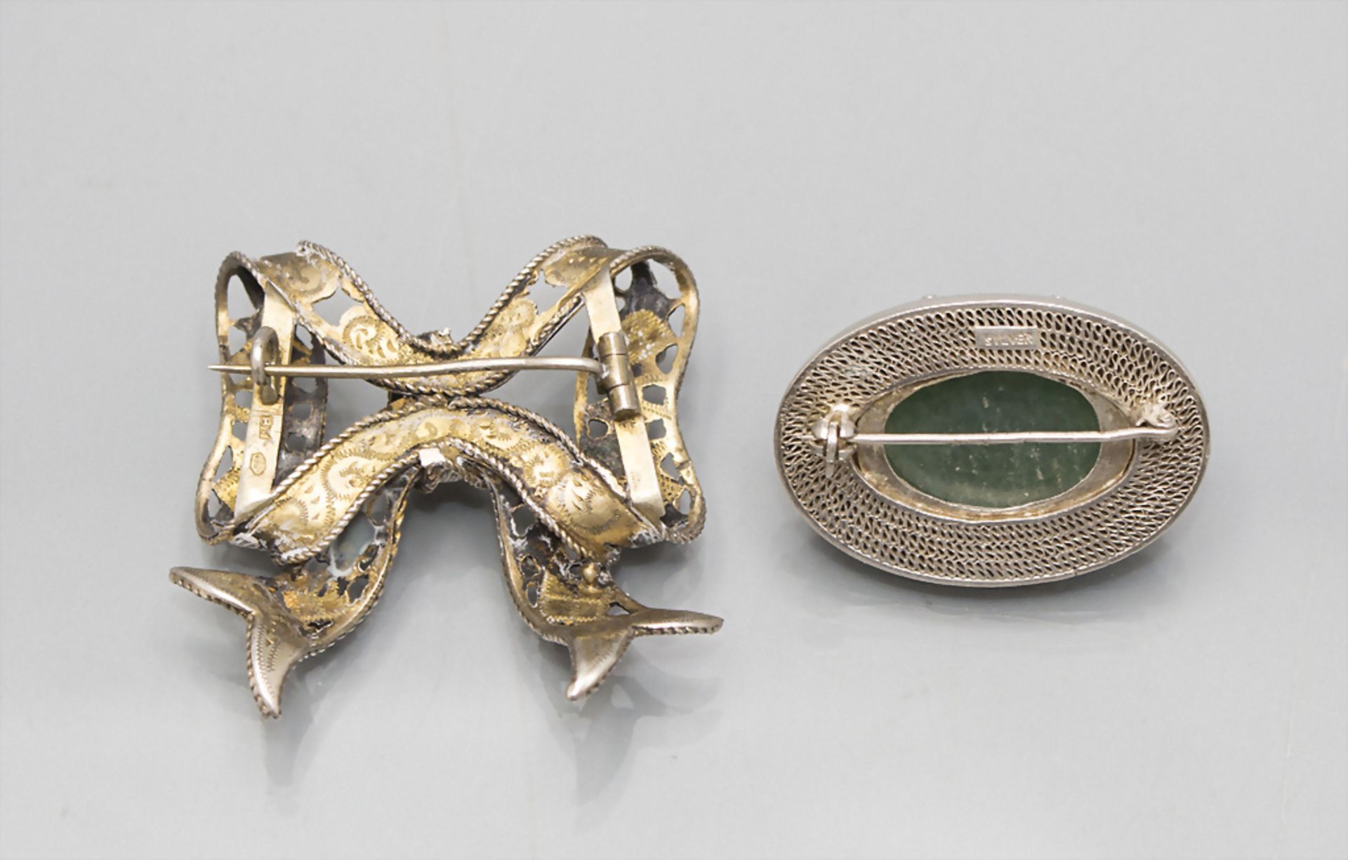 2 Broschen / Two brooches - Image 3 of 3
