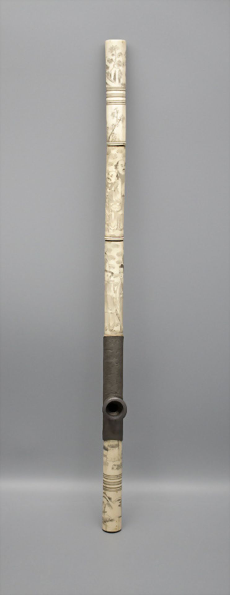 Opiumpfeife / An opium pipe, China, wohl 19. Jh.
