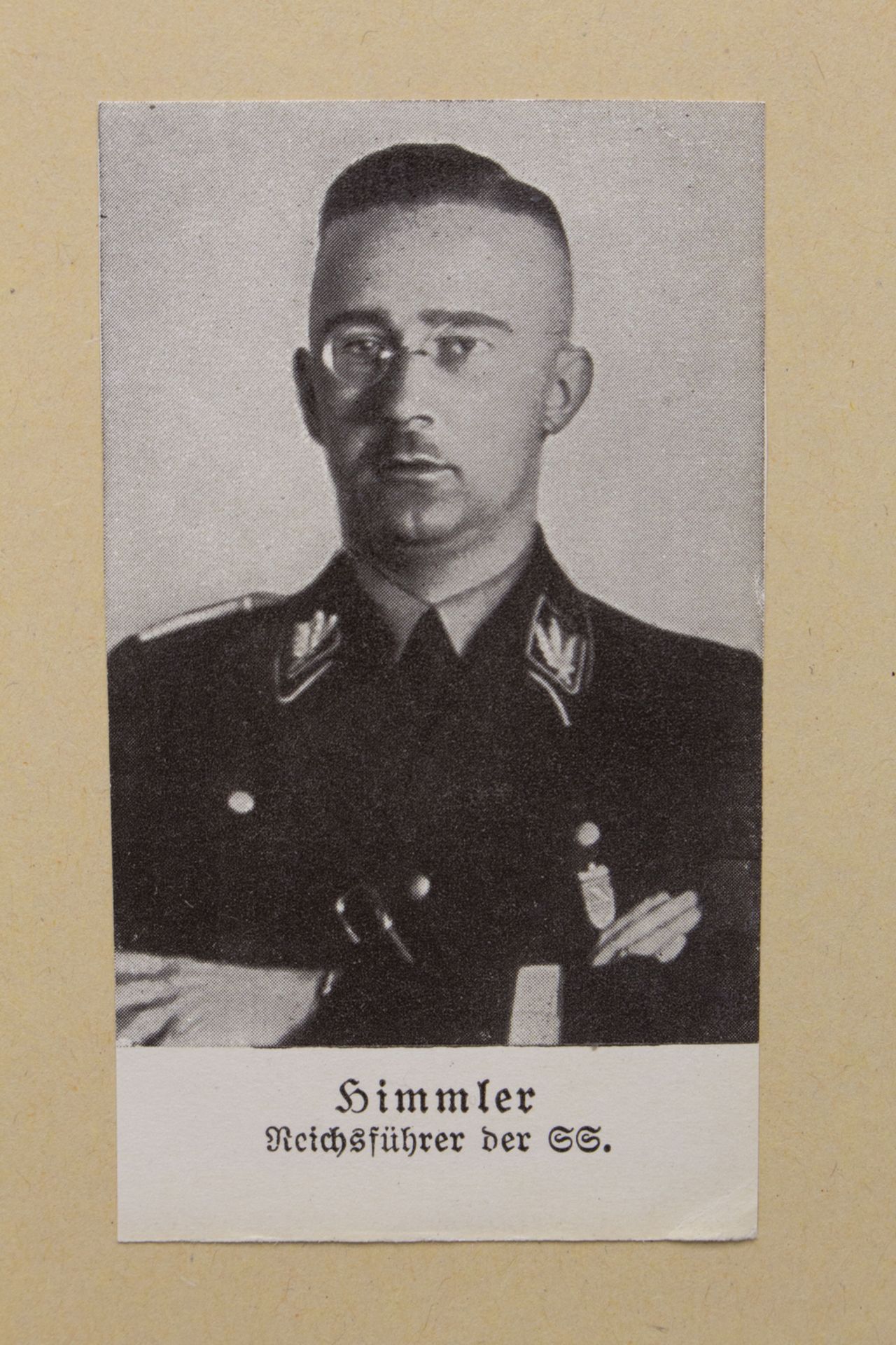 Autograph Heinrich Himmler (1900-1945), Politiker und Reichsführer SS, Drittes Reich, um 1939 - Image 2 of 3