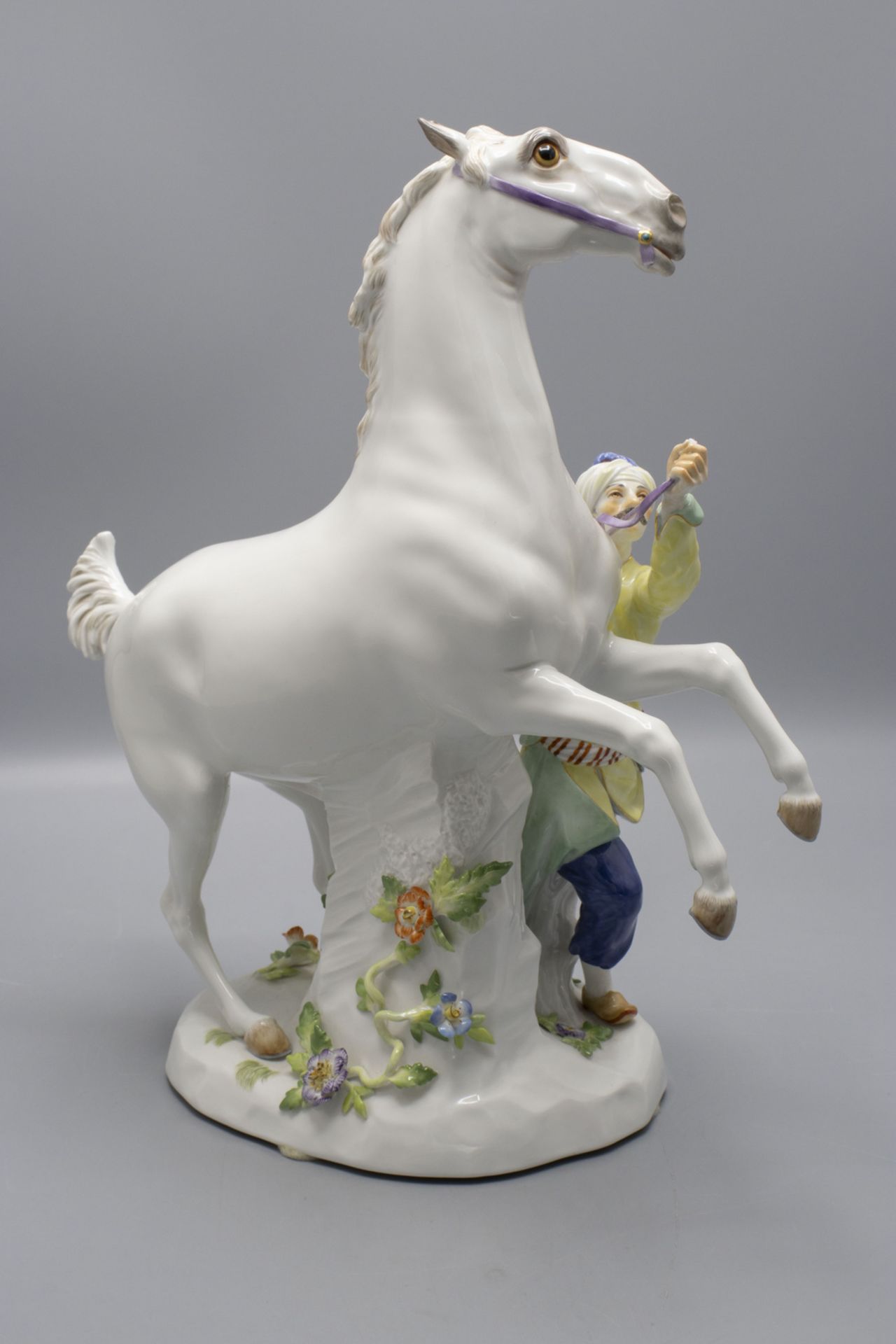 Figur 'Pferdebändiger' / A figure of a 'Horse tamer', Meissen, nach 1934