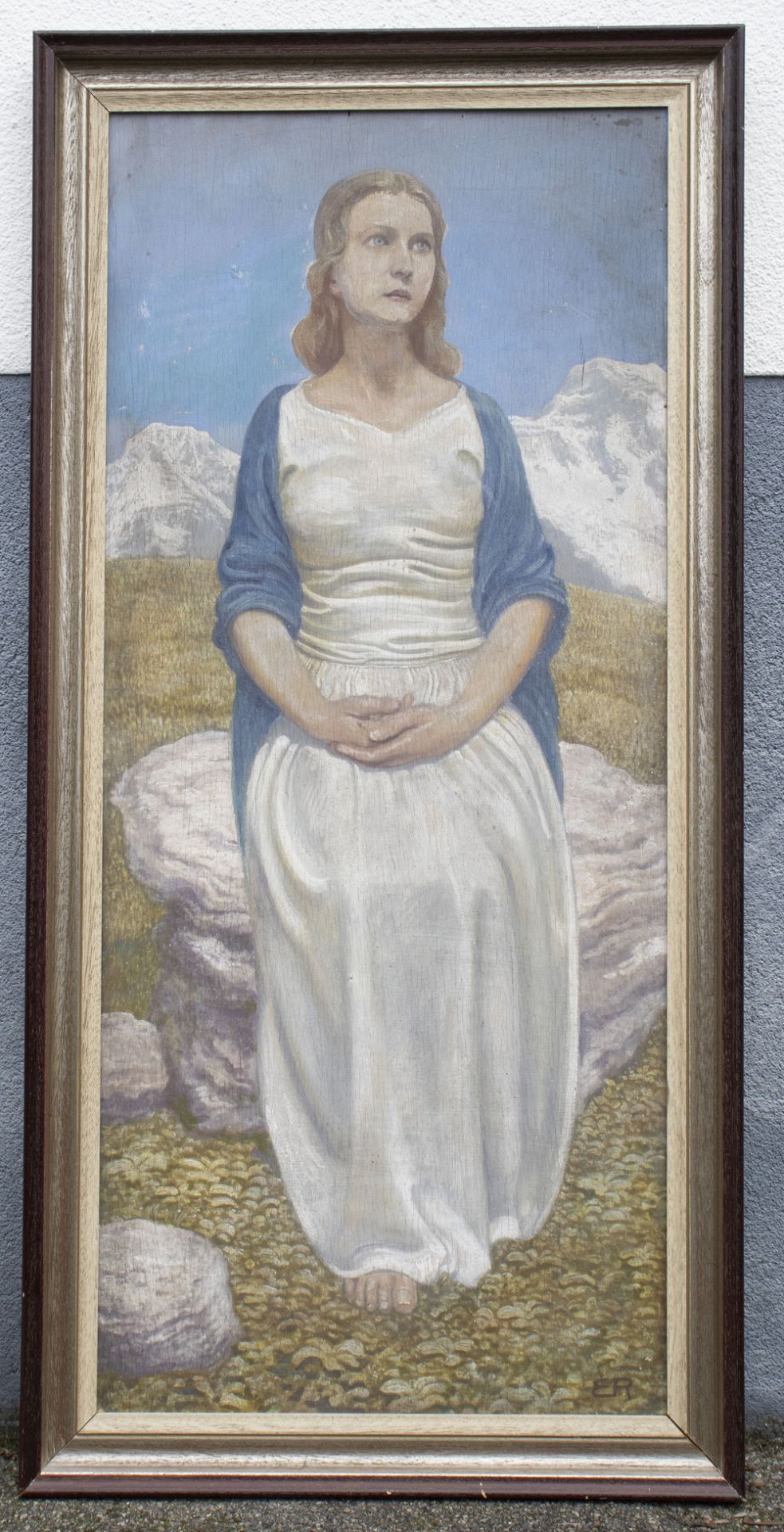 Erich REIN (1899-1960), 'Alpenländische Schönheit' / 'Alpine beauty', Peterzell, um 1925 - Image 2 of 8