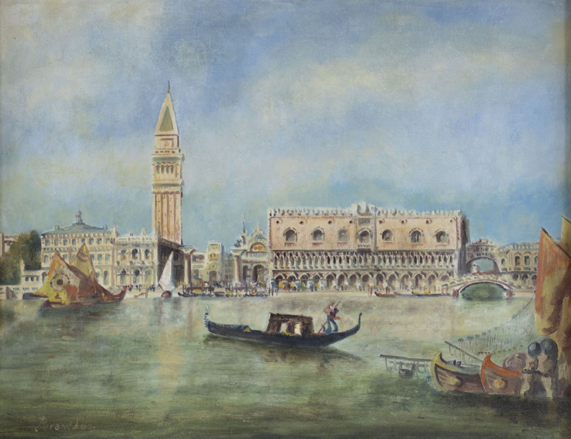 Antonietta BRANDEIS (1849-1910), zugeschrieben, 'Ansicht von Venedig' / attributed, 'View of ...