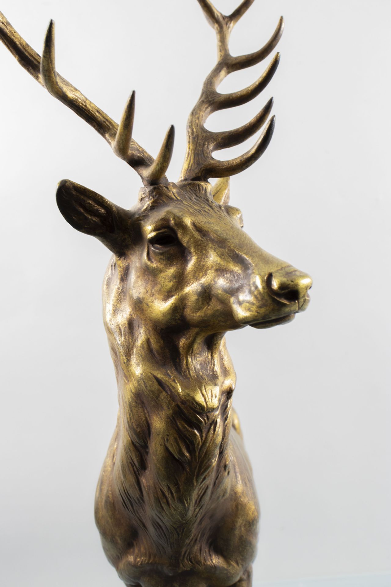 Bronzeskulptur 'Hirsch', 14 Ender - Bild 3 aus 4