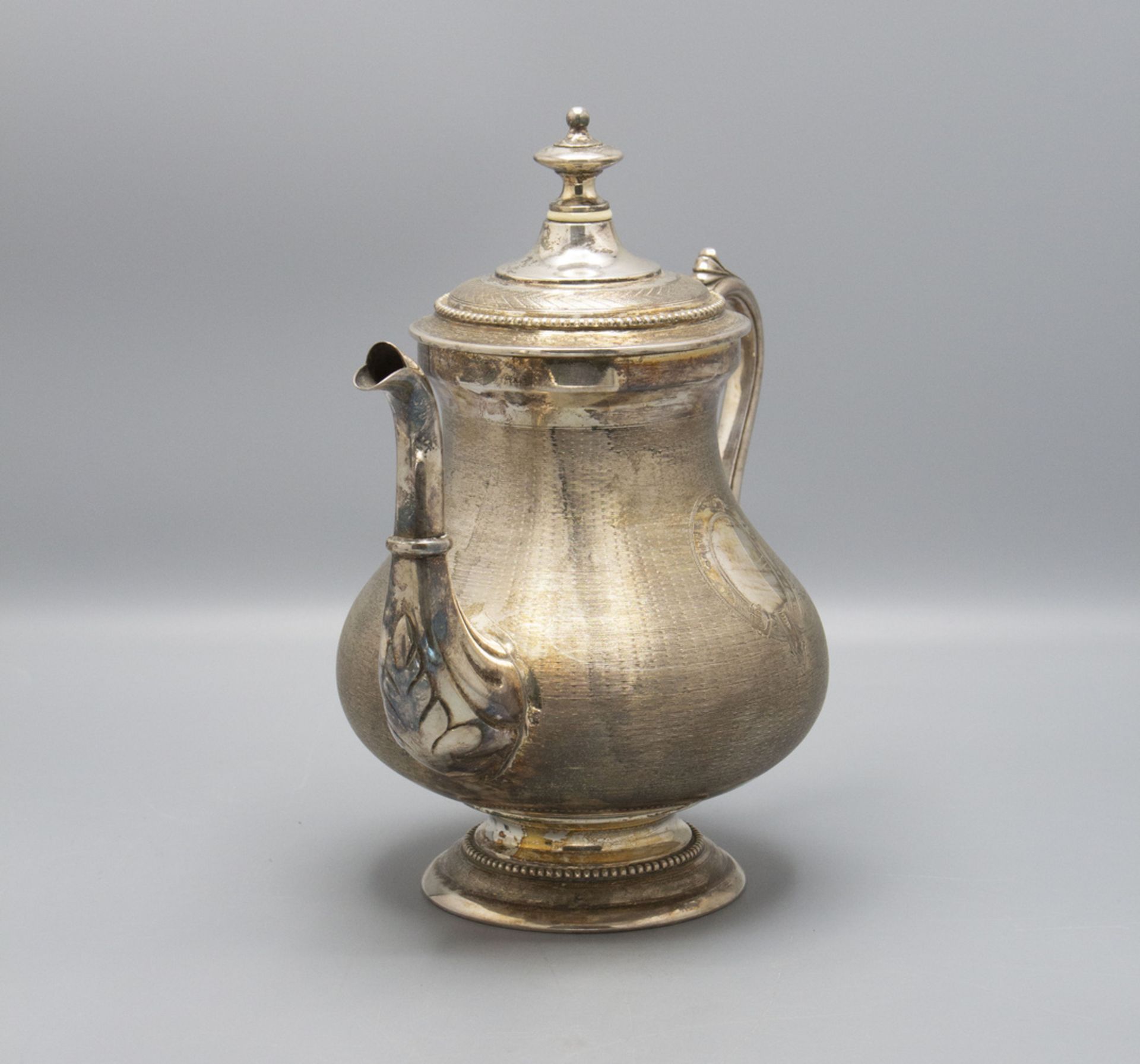 Tee- und Milchkanne / A tea pot and a milk pot, WMF, um 1900 - Image 3 of 10