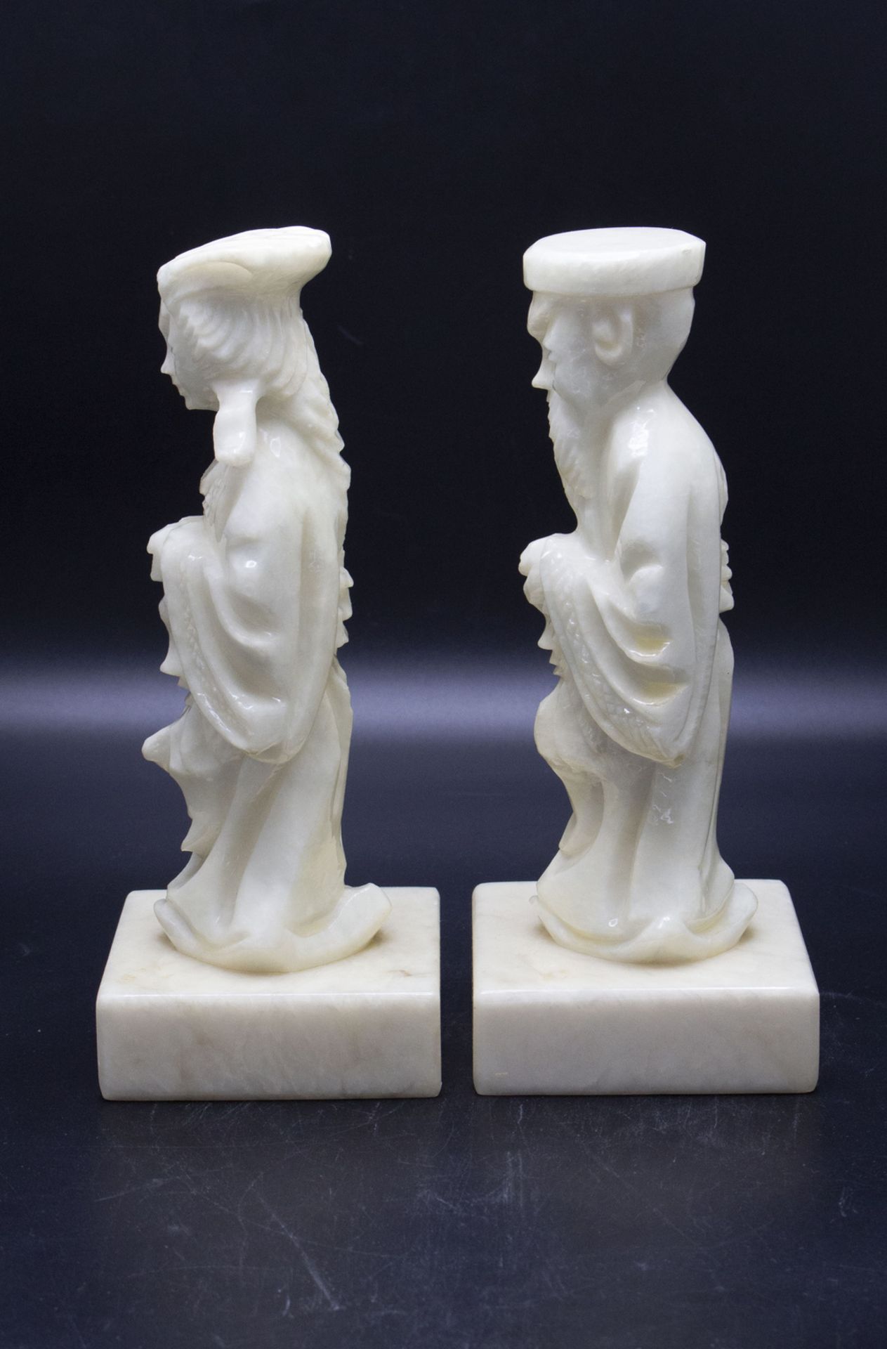 Figurenpaar 'Asiatische Dame und Herr' / A pair of figures 'Asian lady and gentleman', China, ... - Bild 2 aus 5