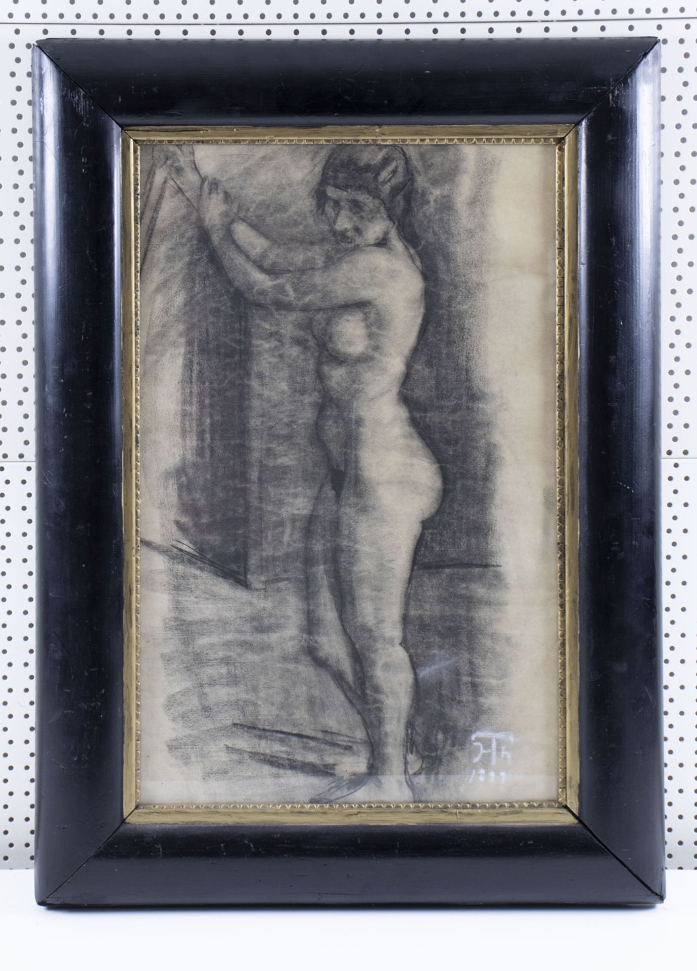 Hans THOMA (1939-1924), zugeschrieben, 'Akt Studie' / attributed, 'A nude study', 1899 - Bild 2 aus 4