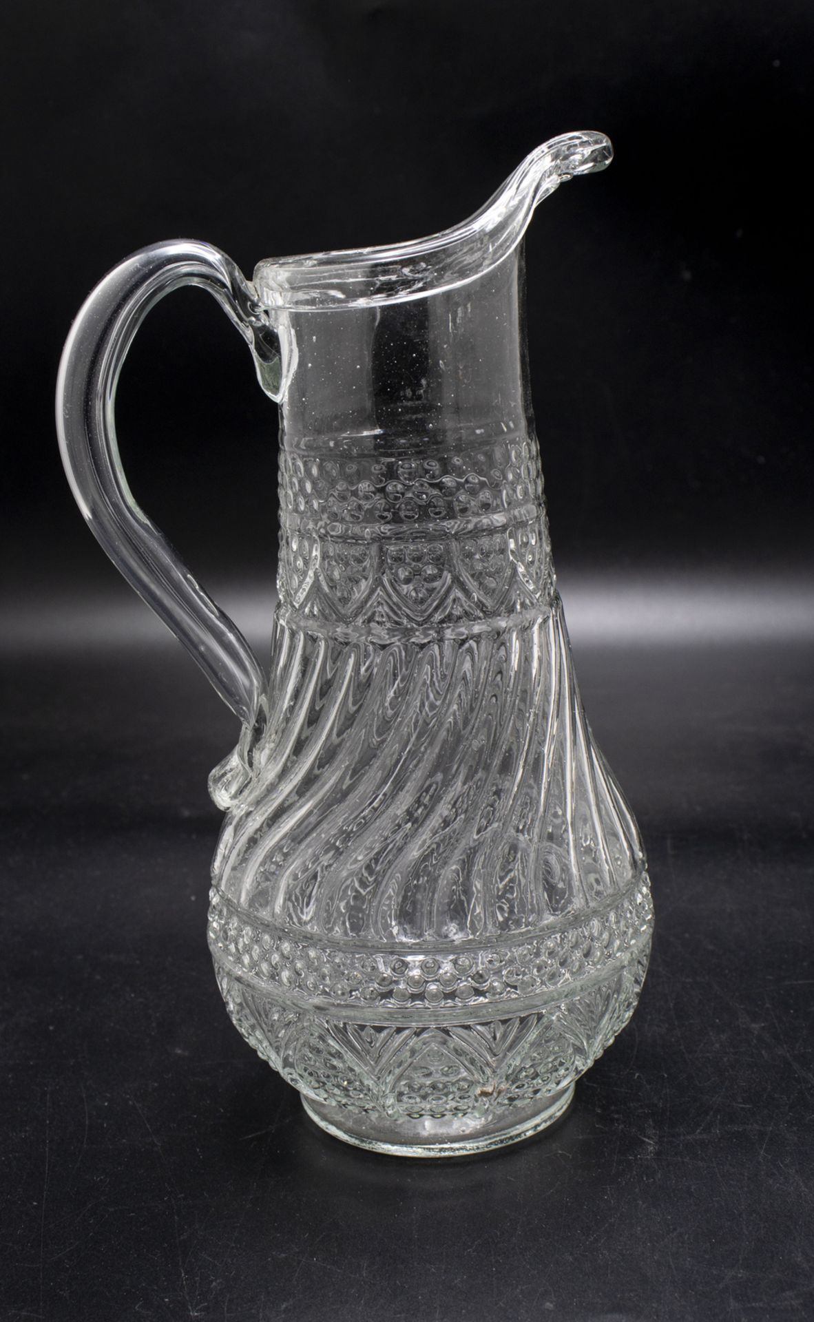 Saftkrug / A glass jug, Frankreich, 19. Jh. - Image 2 of 4