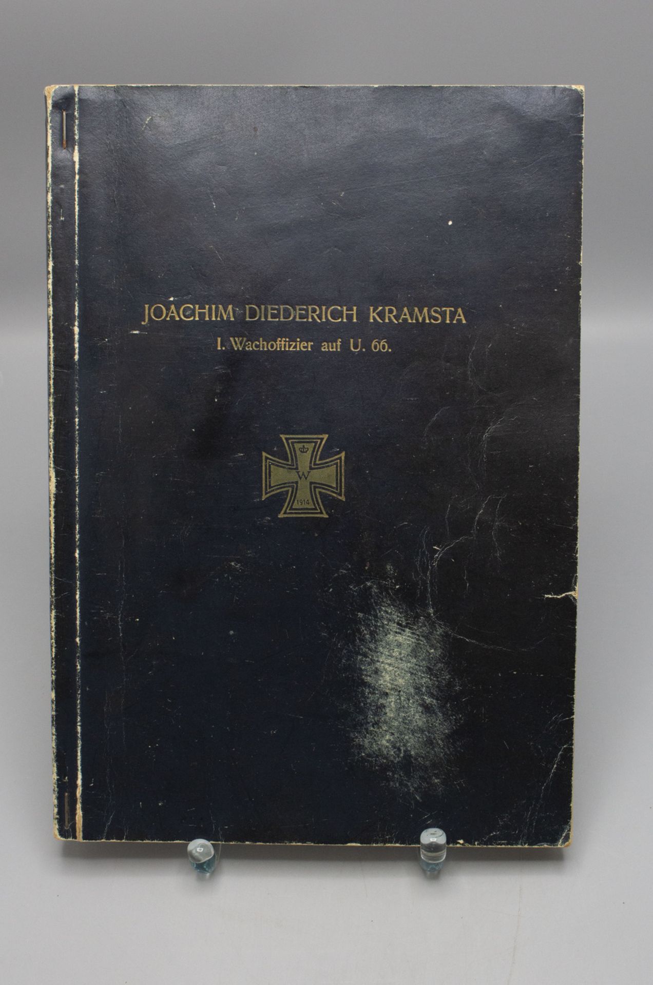 Biographie / A biography des Joachim Diederich Kramsta, 1. Wachoffizier auf U66, 1917/18