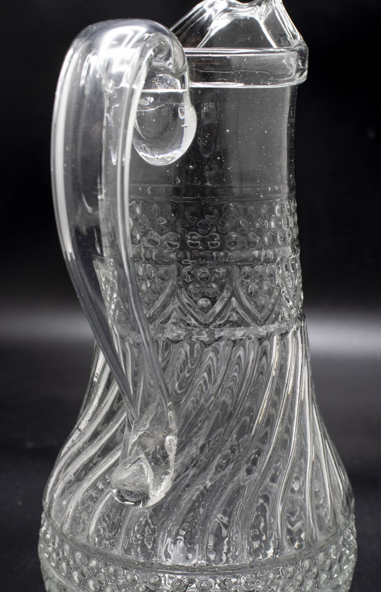 Saftkrug / A glass jug, Frankreich, 19. Jh. - Image 3 of 4