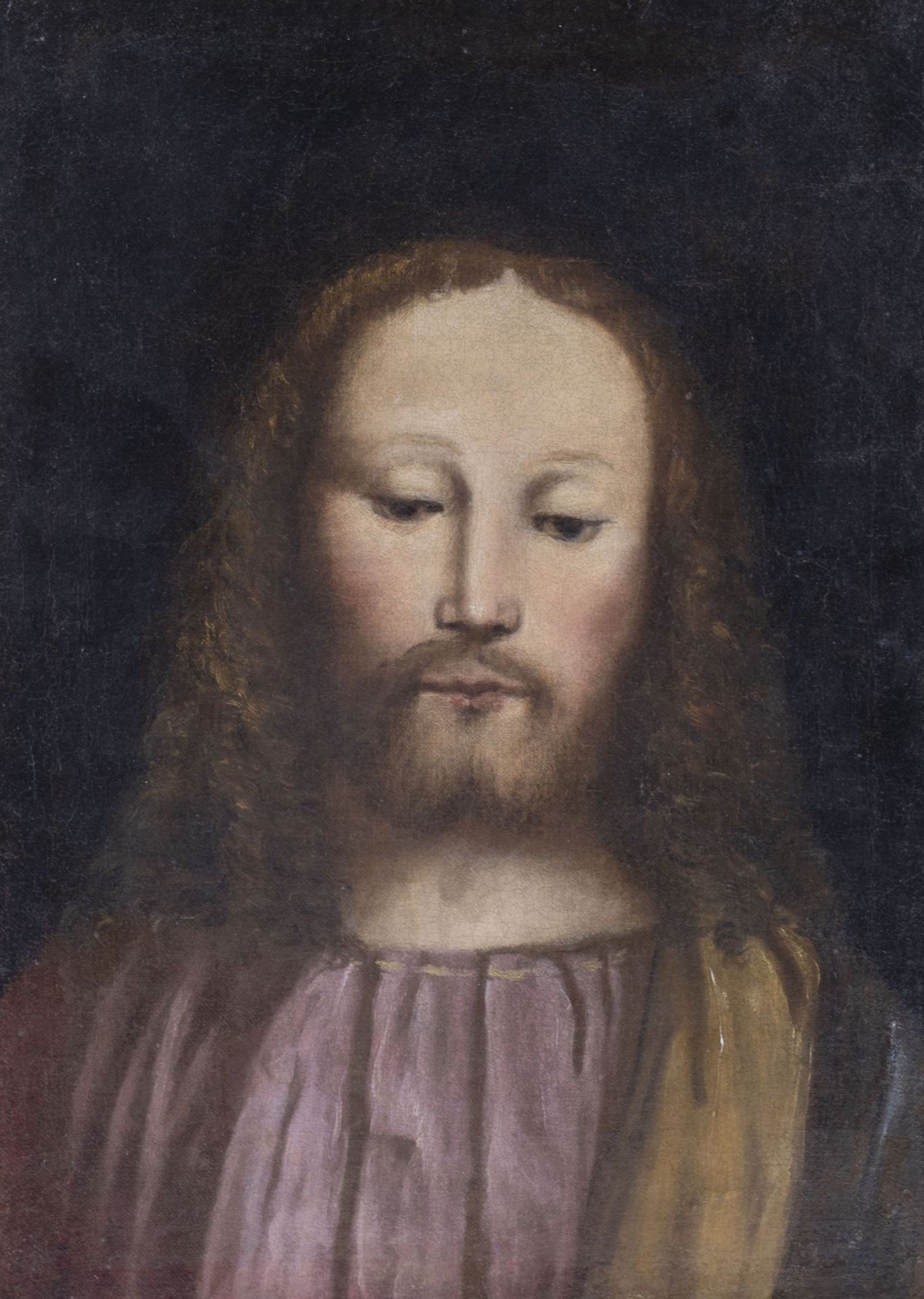 Porträt Jesu Christi / A portrait of Jesus Christ, wohl alpenländisch, 18. Jh.