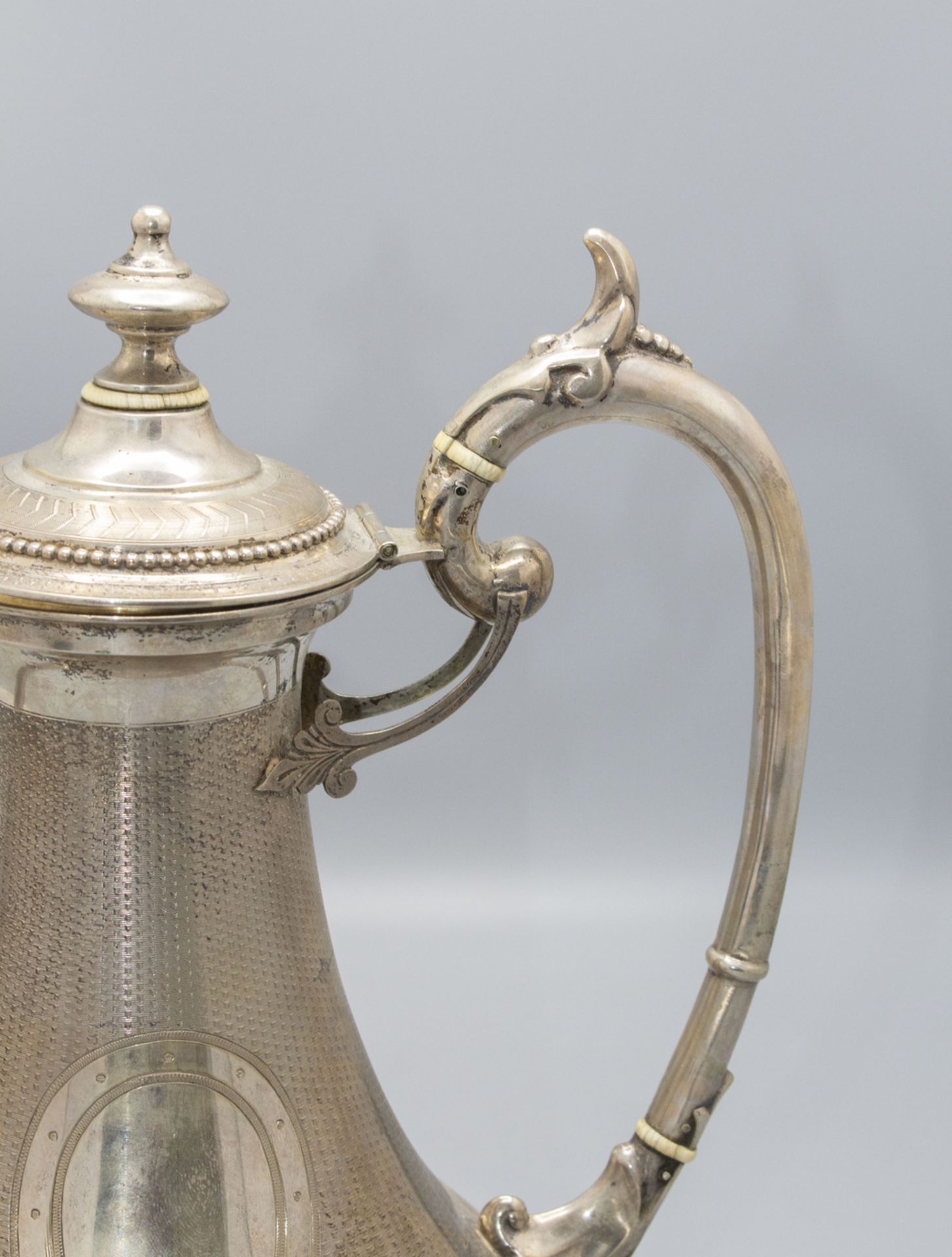 Kaffeekern / A silver coffee set, Niederlande, um 1900 - Image 5 of 15