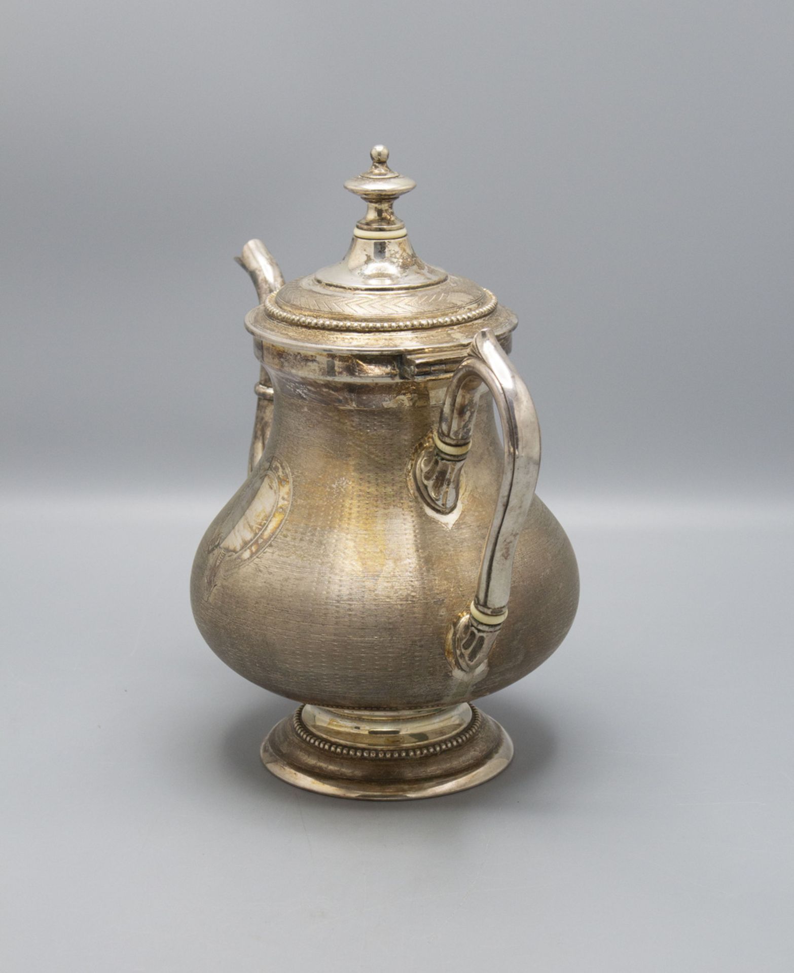 Tee- und Milchkanne / A tea pot and a milk pot, WMF, um 1900 - Image 5 of 10