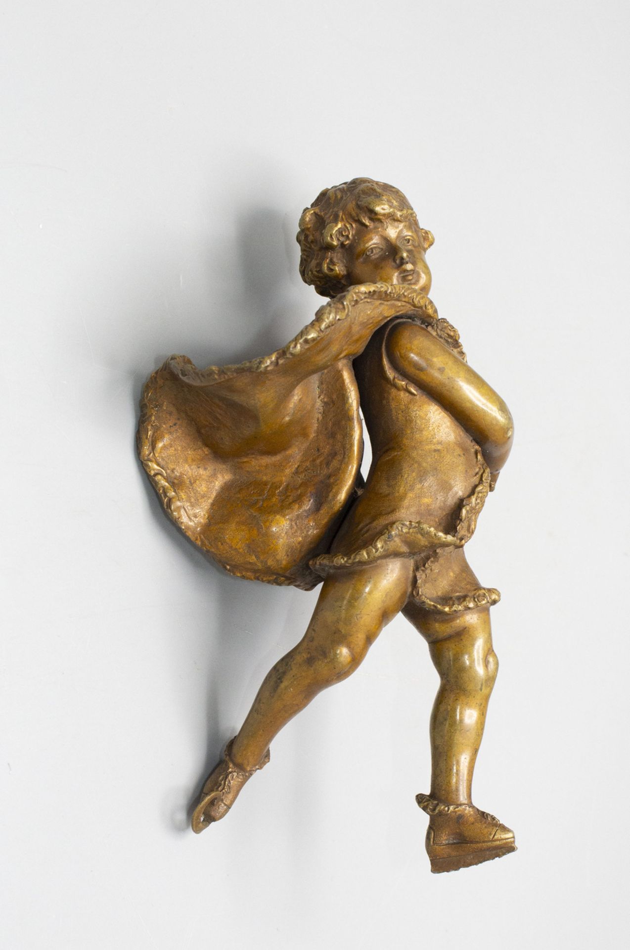 Bronzefigur 'Schlittschuhläufer' / Bronze figure 'ice skater', Anfang 20. Jh. - Bild 3 aus 4
