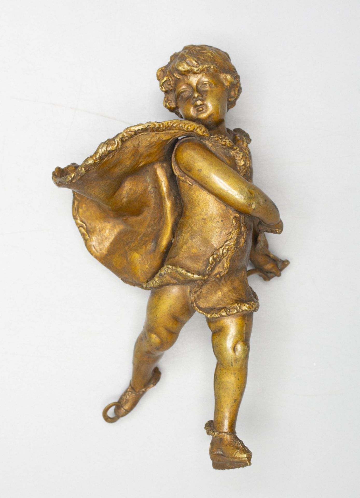 Bronzefigur 'Schlittschuhläufer' / Bronze figure 'ice skater', Anfang 20. Jh.
