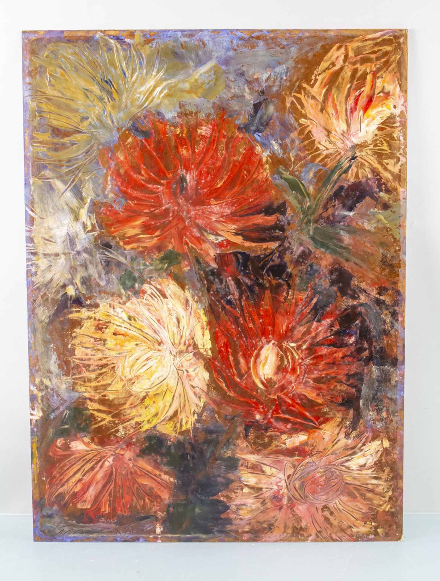 Lilo POSTEL-LINNENKOHL (1926-1999), Blumenstillleben / A still life with flowers - Image 2 of 3