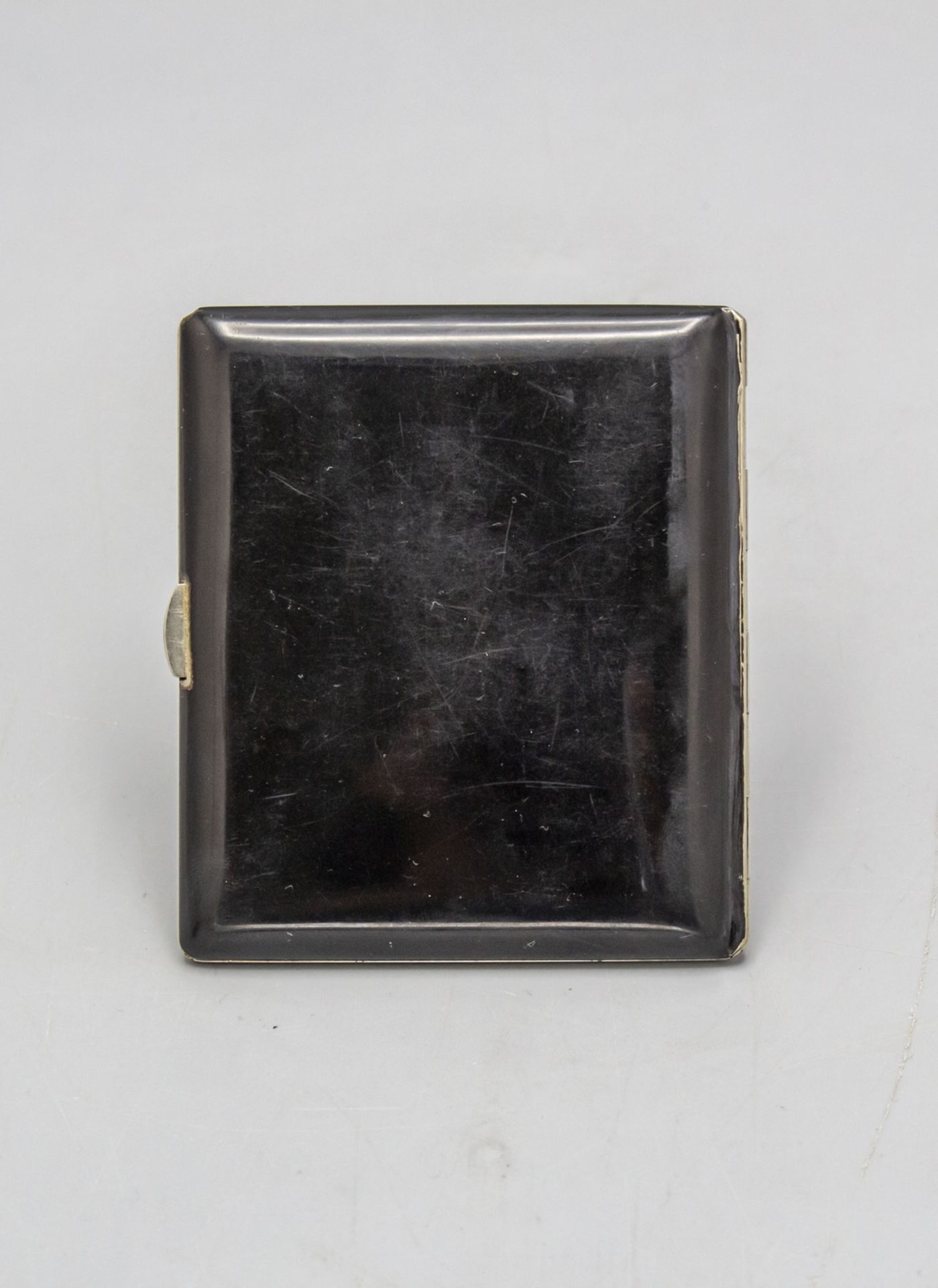 Art Déco Zigarettenetui / An Art Deco silver cigarette box, um 1920 - Bild 2 aus 5