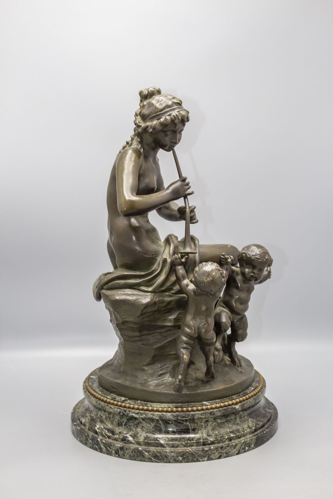Claude-Michel CLODION (1738- 1814), 'Faunmädchen mit Kindern' / 'A faun girl with kids' - Image 6 of 7