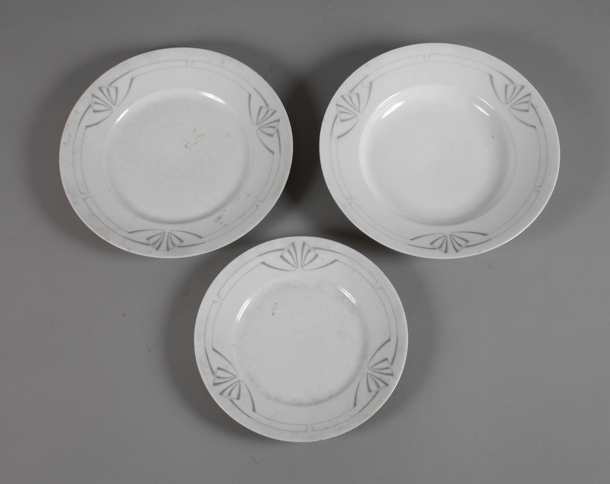 <Rosenthal three plates "Secession"