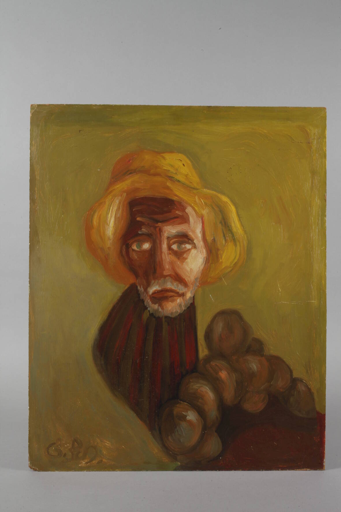 Gerhard Schöpplein, Farmer with Potatoes - Image 2 of 4