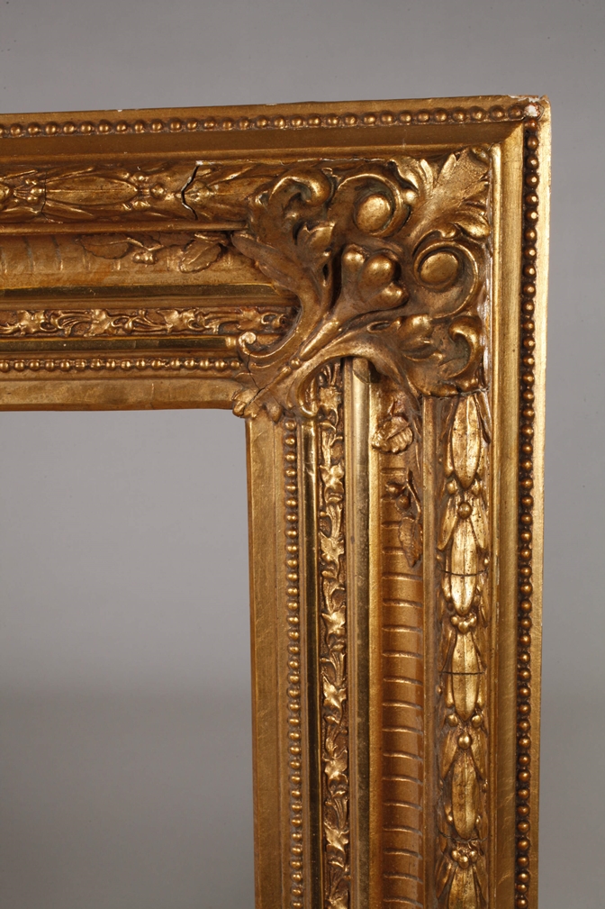 Gold stucco frame of the Wilhelminian period - Image 2 of 3