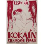 Werbeplakat Kokain